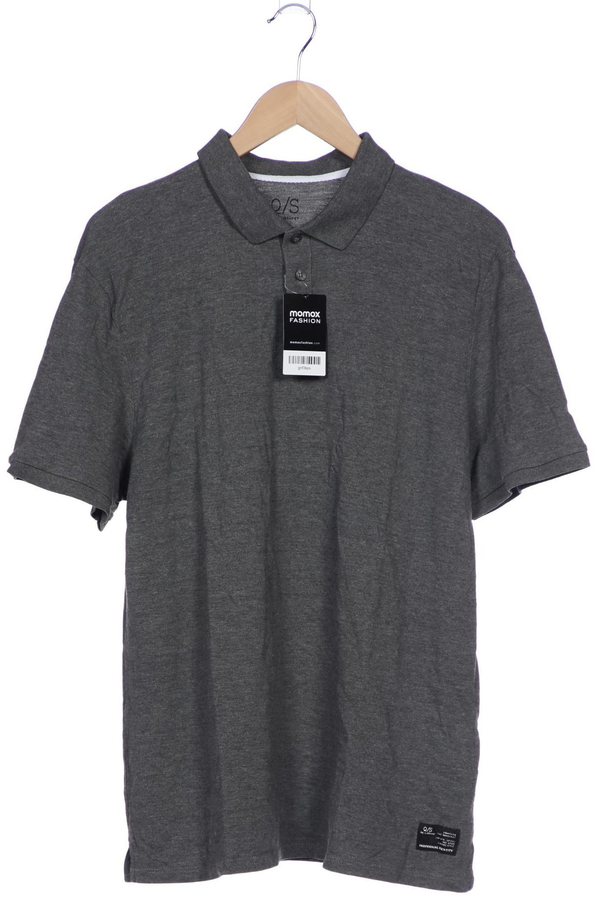 

QS by s.Oliver Herren Poloshirt, grau, Gr. 56