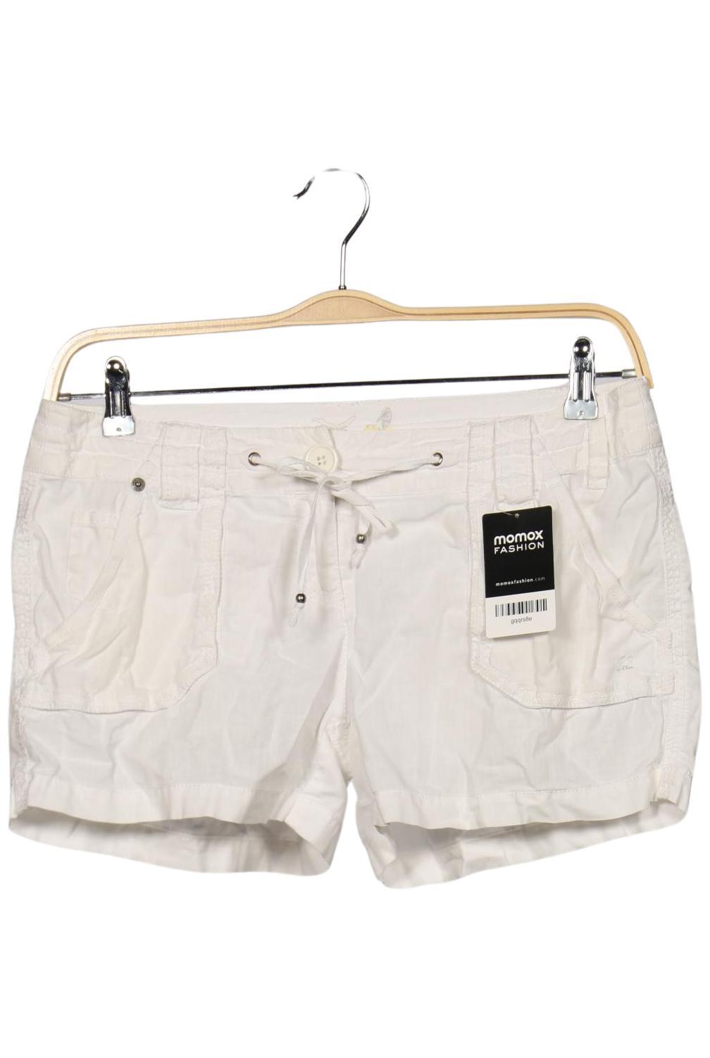 

QS by s.Oliver Damen Shorts, weiß, Gr. 38