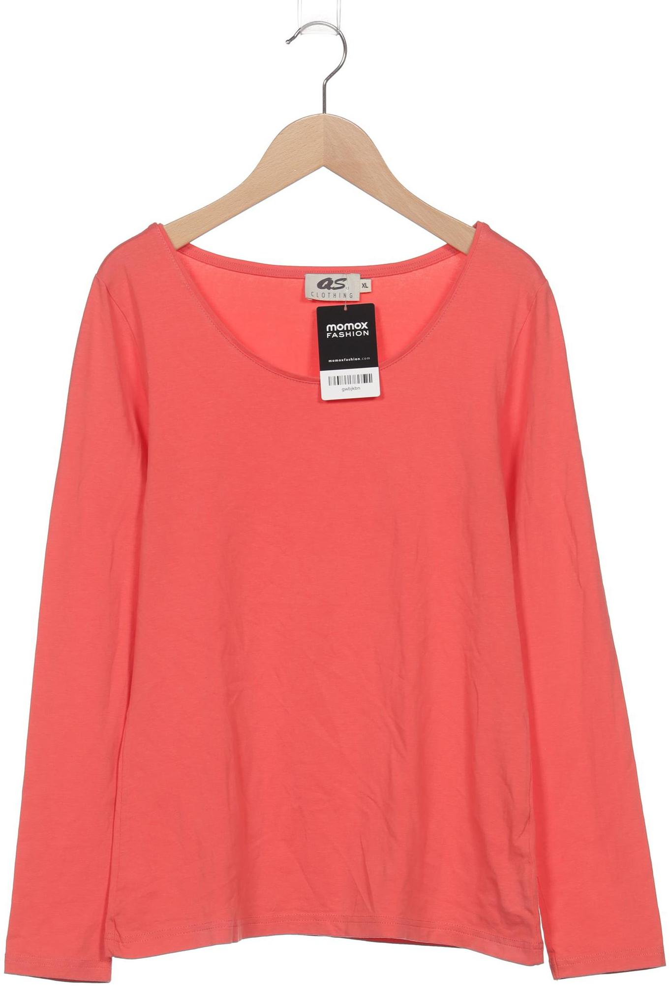 

QS by s.Oliver Damen Langarmshirt, rot, Gr. 38