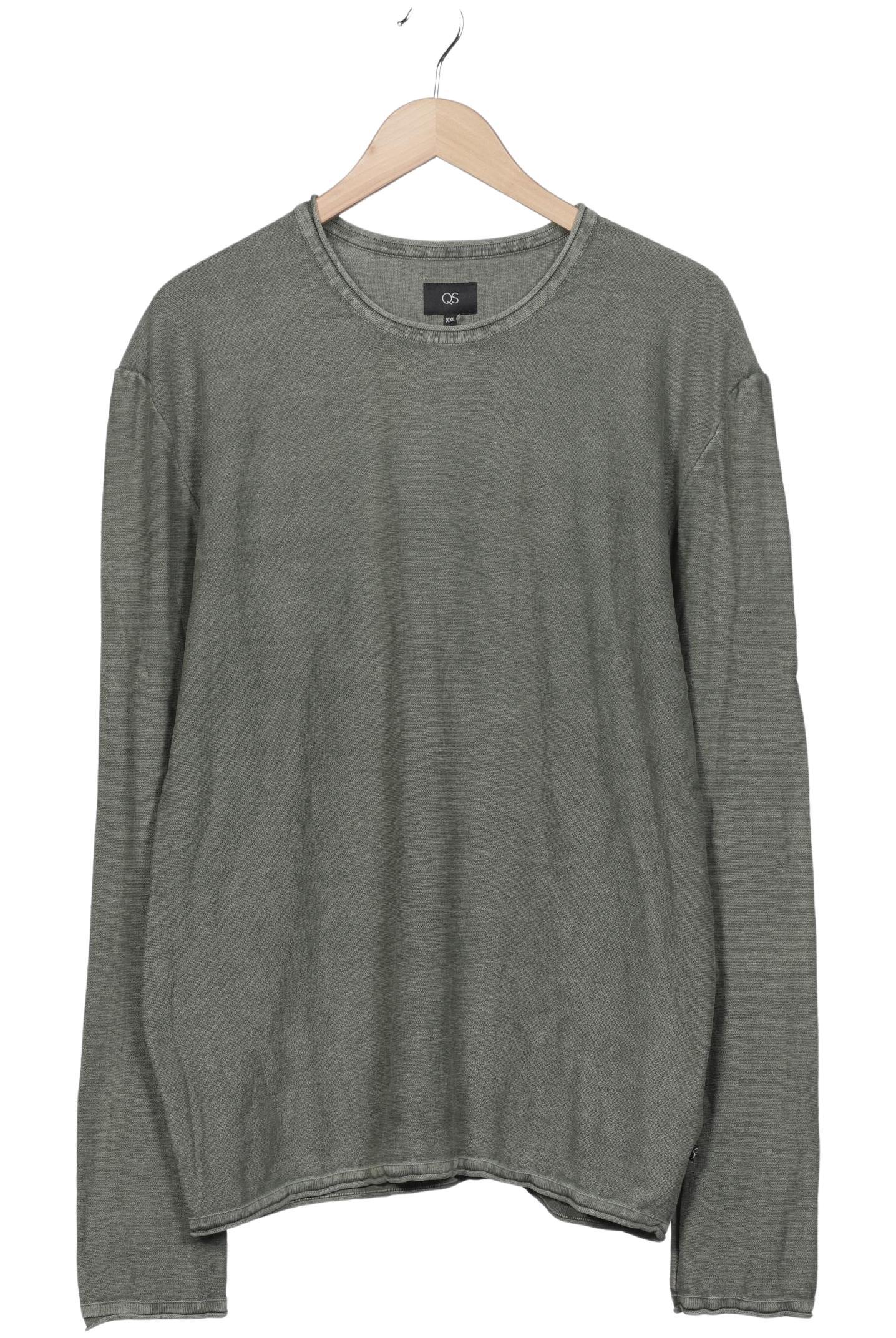 

QS by s.Oliver Herren Pullover, grün, Gr. 56