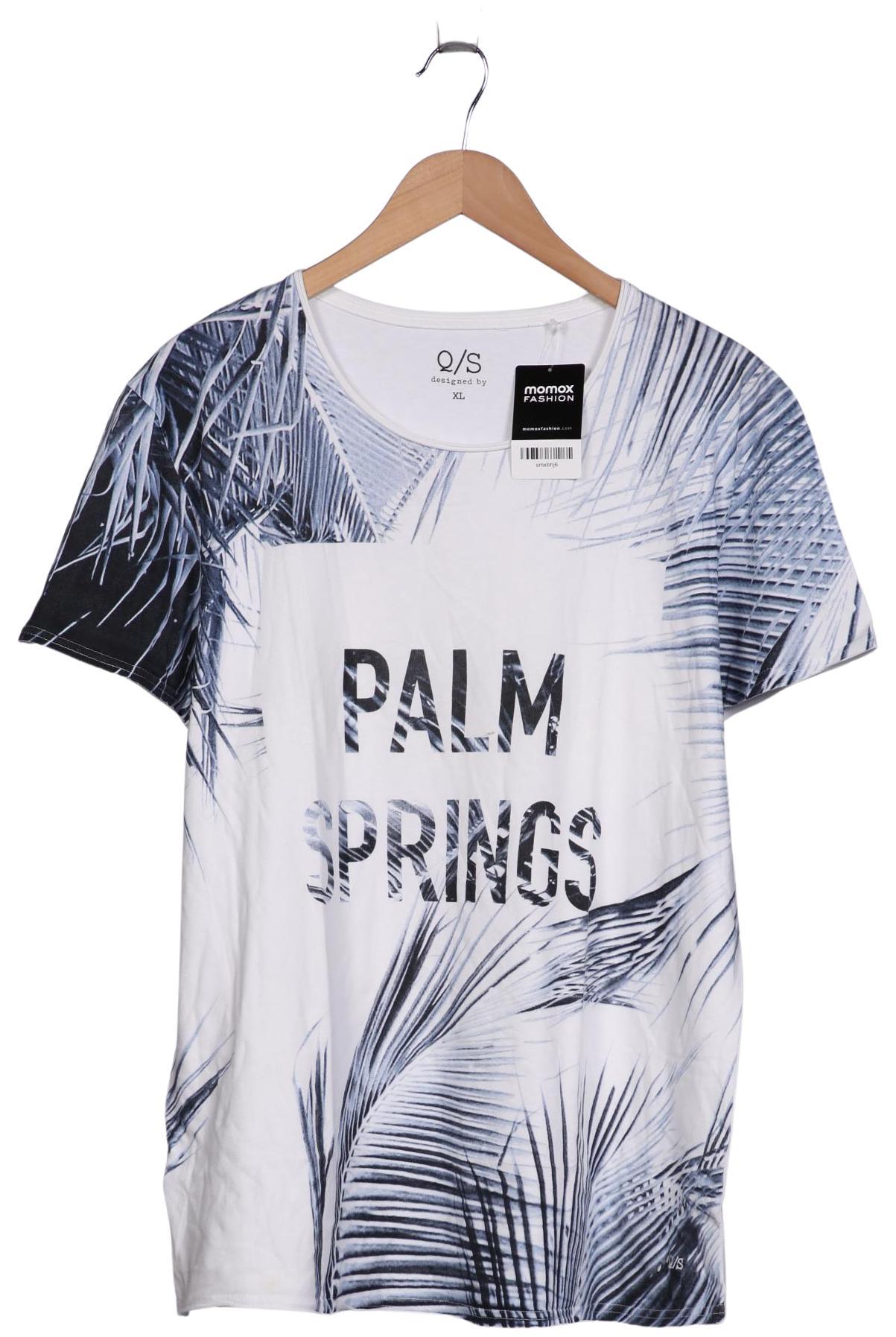 Thumbnail - QS by s.Oliver Herren T-Shirt, weiß, Gr. 54