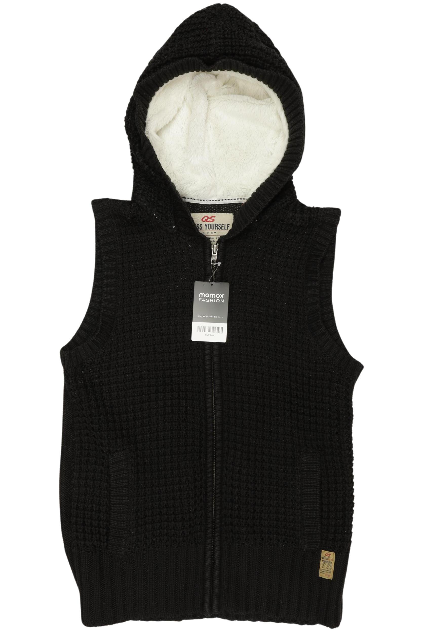 

QS by s.Oliver Damen Weste, schwarz, Gr. 44