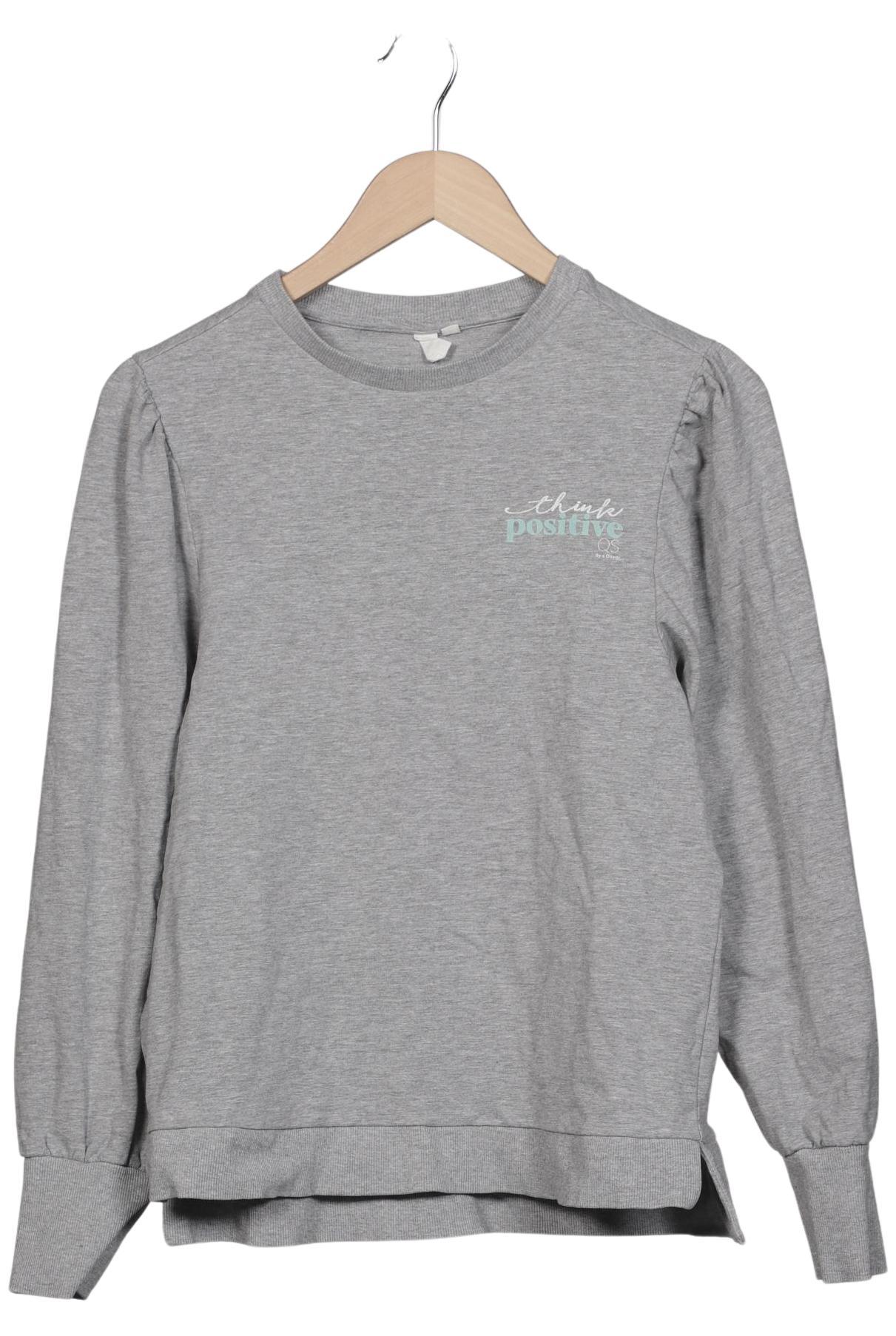 

QS by s.Oliver Damen Sweatshirt, grau, Gr. 36