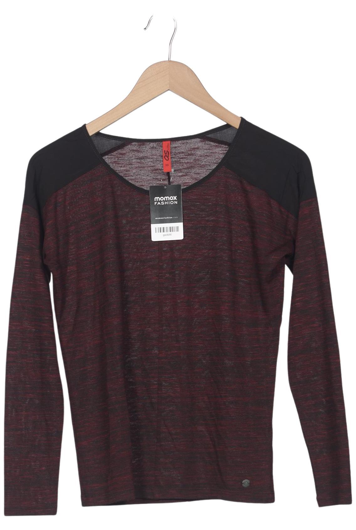 

QS by s.Oliver Damen Langarmshirt, mehrfarbig, Gr. 34