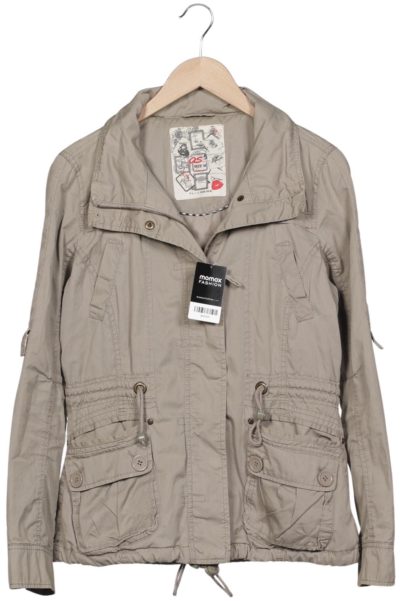 

QS by s.Oliver Damen Jacke, beige, Gr. 38