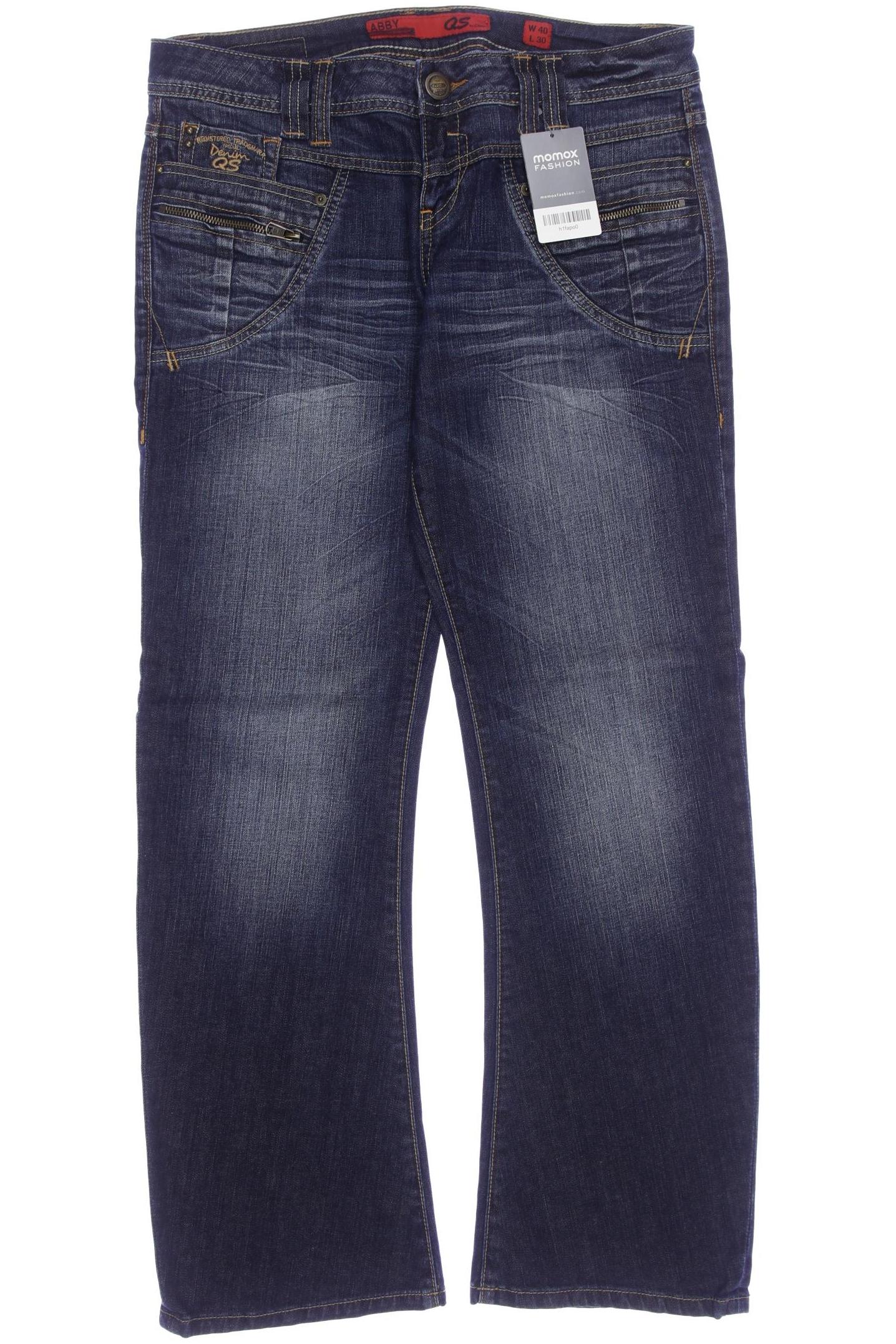 

QS by s.Oliver Damen Jeans, marineblau, Gr. 40