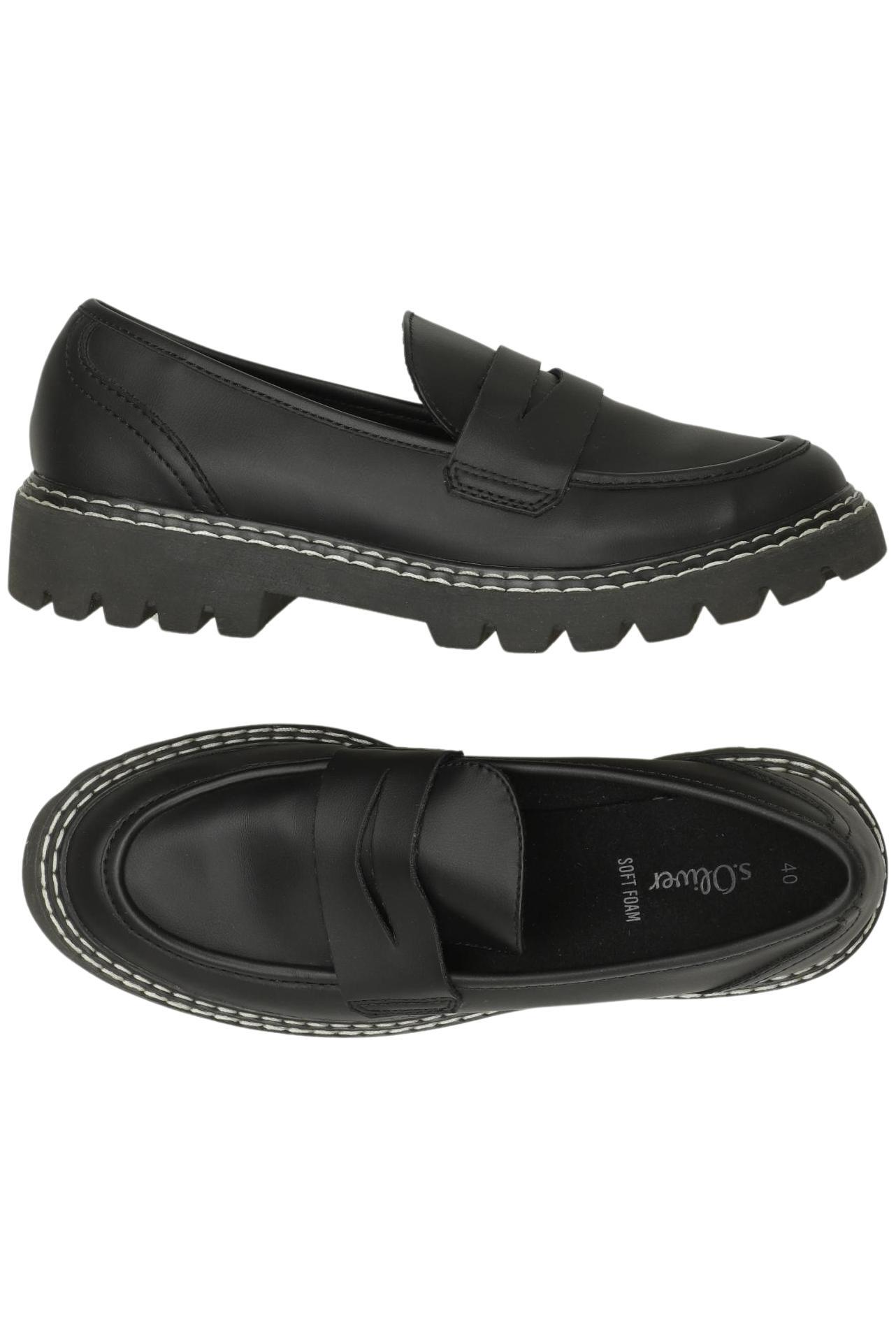 

QS by s.Oliver Damen Halbschuh, schwarz, Gr. 40