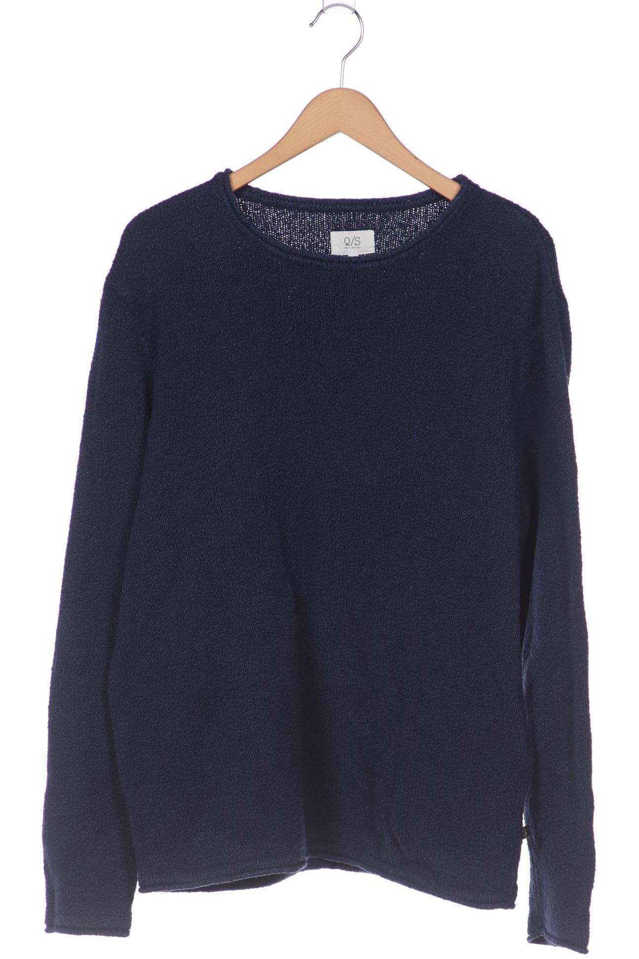 

QS by s.Oliver Herren Pullover, marineblau, Gr. 54