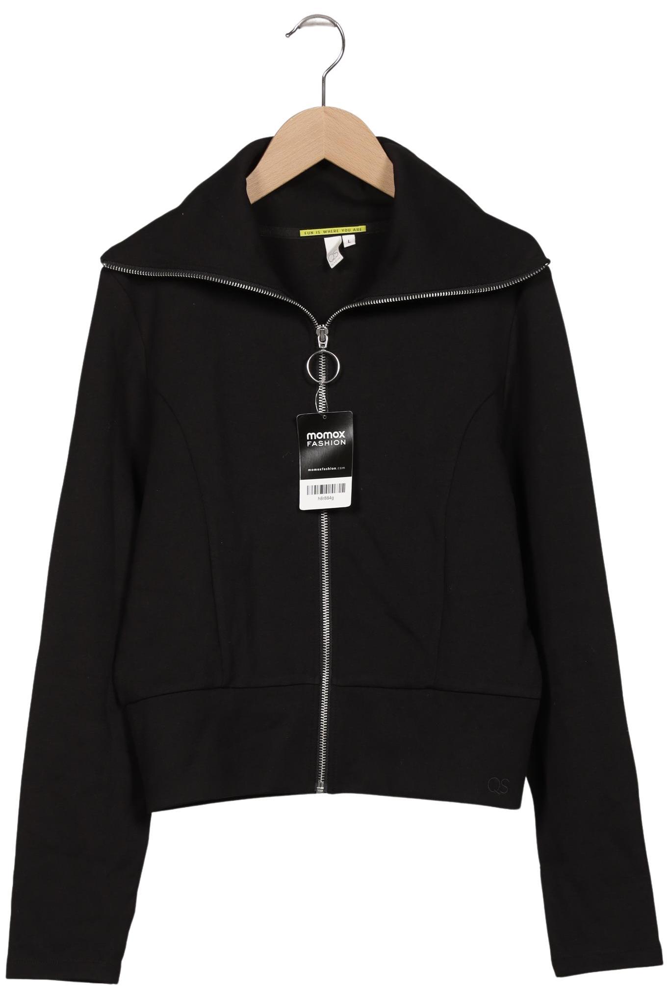 

QS by s.Oliver Damen Sweatshirt, schwarz, Gr. 42