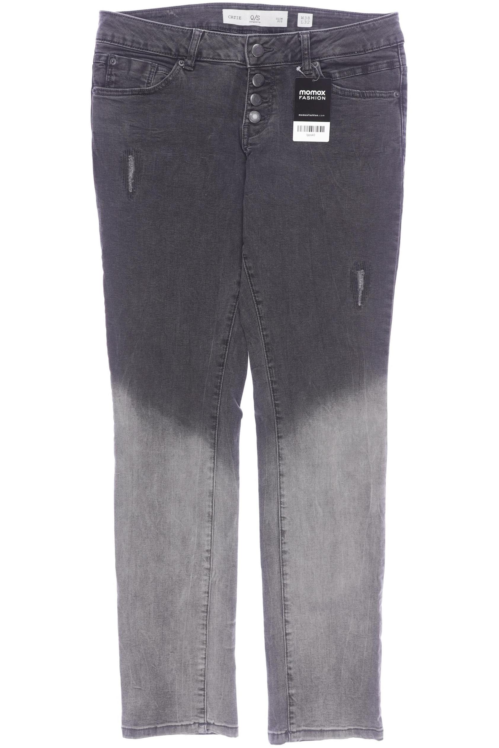 

QS by s.Oliver Damen Jeans, grau, Gr. 38