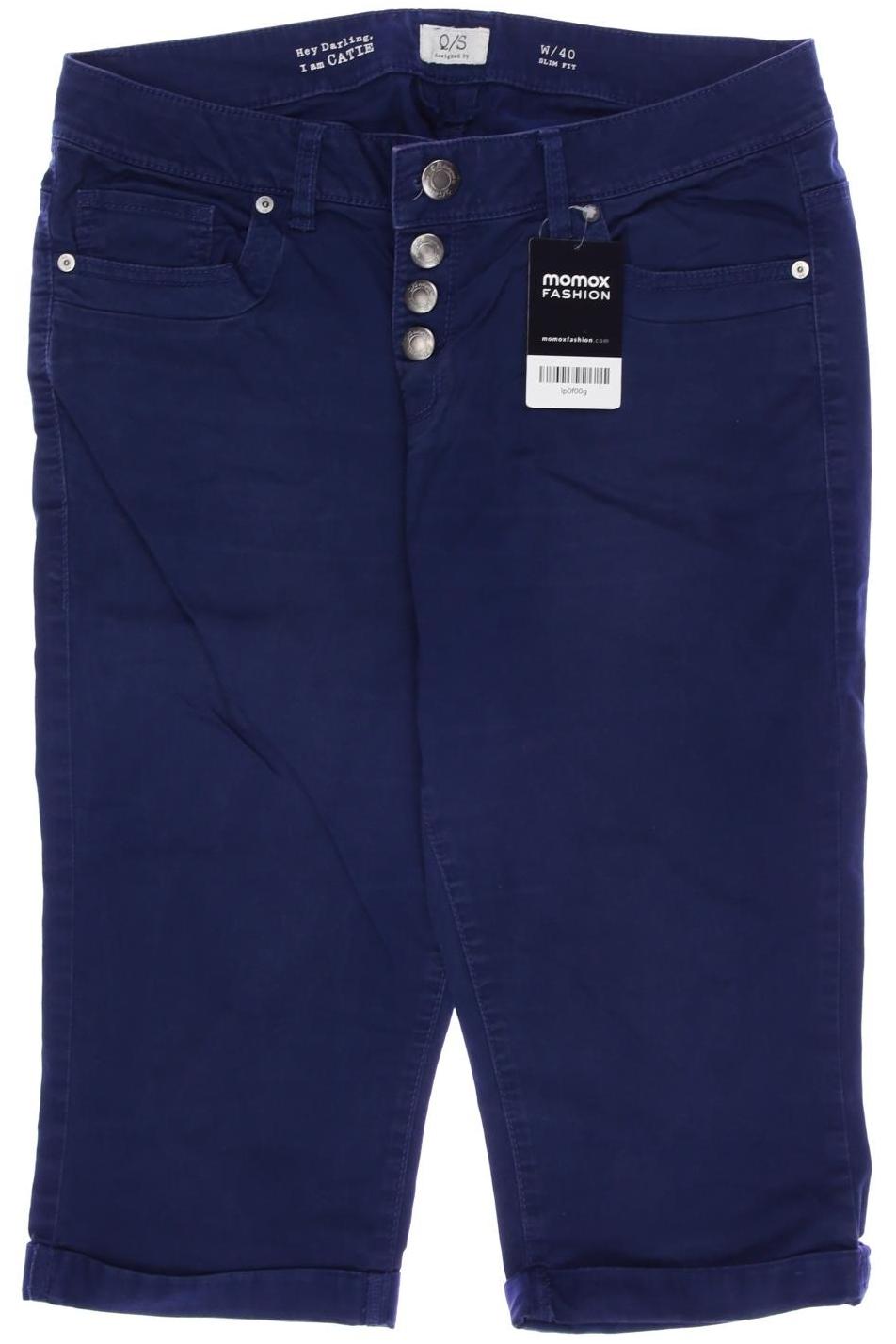 

QS by s.Oliver Damen Shorts, marineblau, Gr. 40