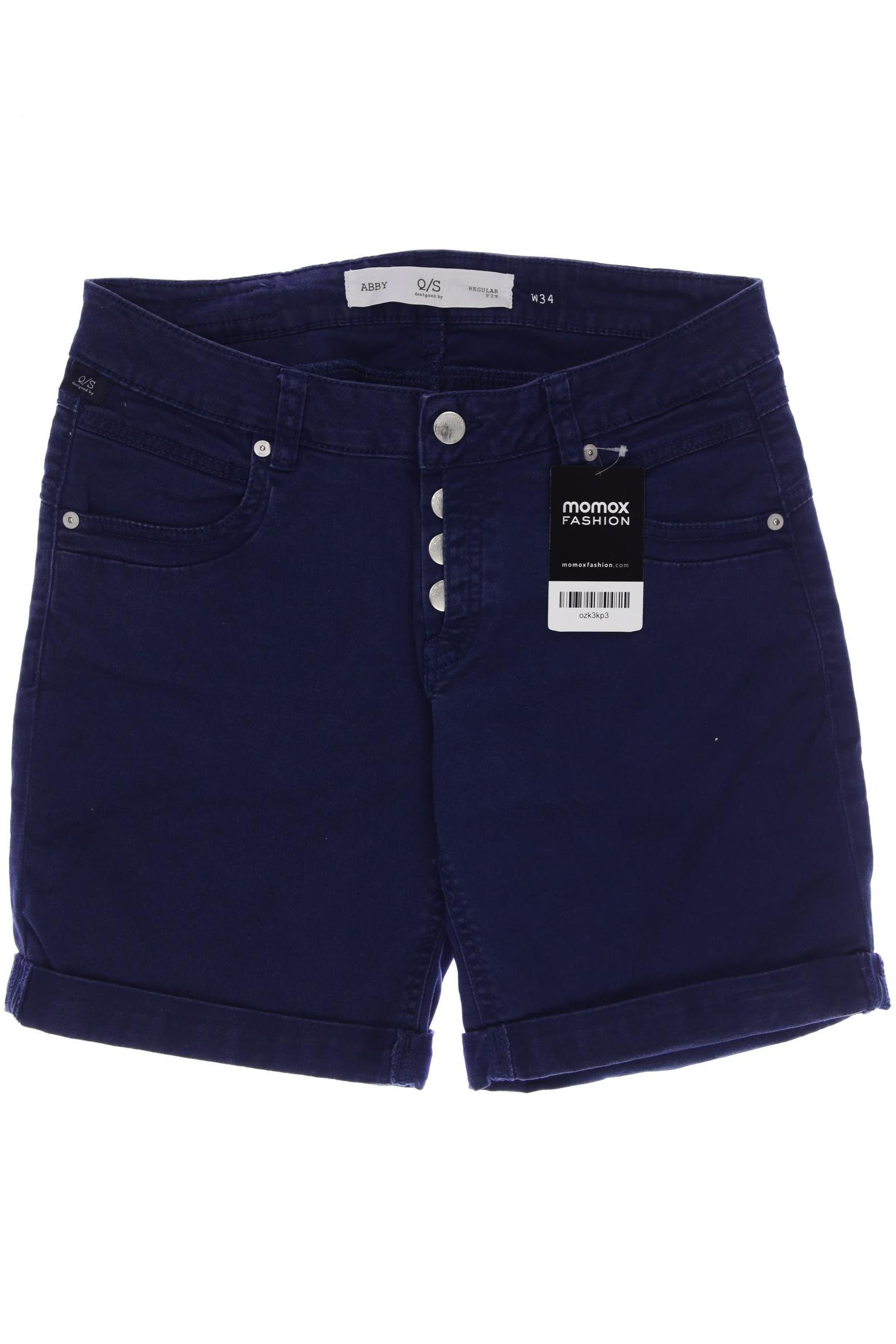 

QS by s.Oliver Damen Shorts, blau, Gr. 34