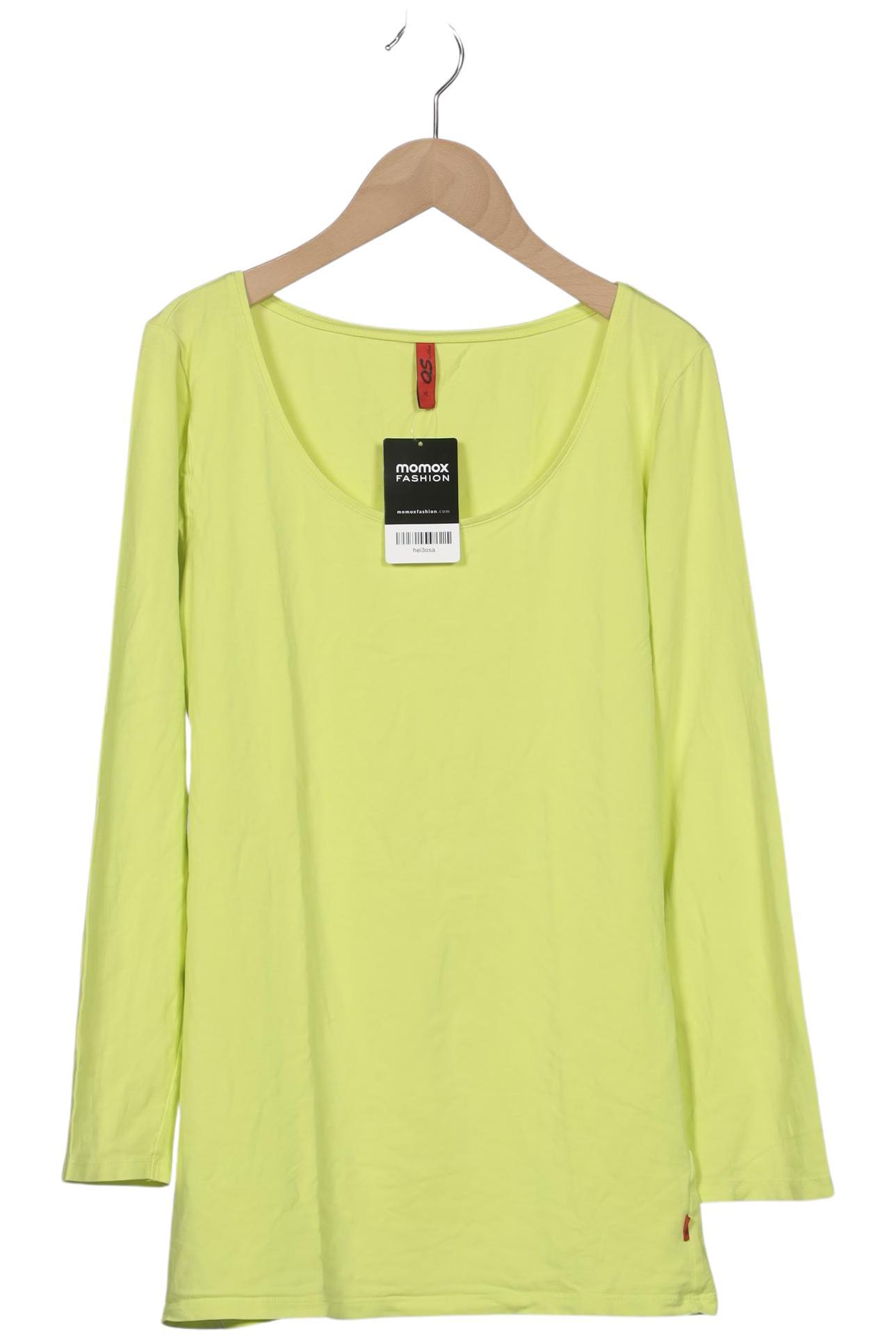 

QS by s.Oliver Damen Langarmshirt, neon, Gr. 44