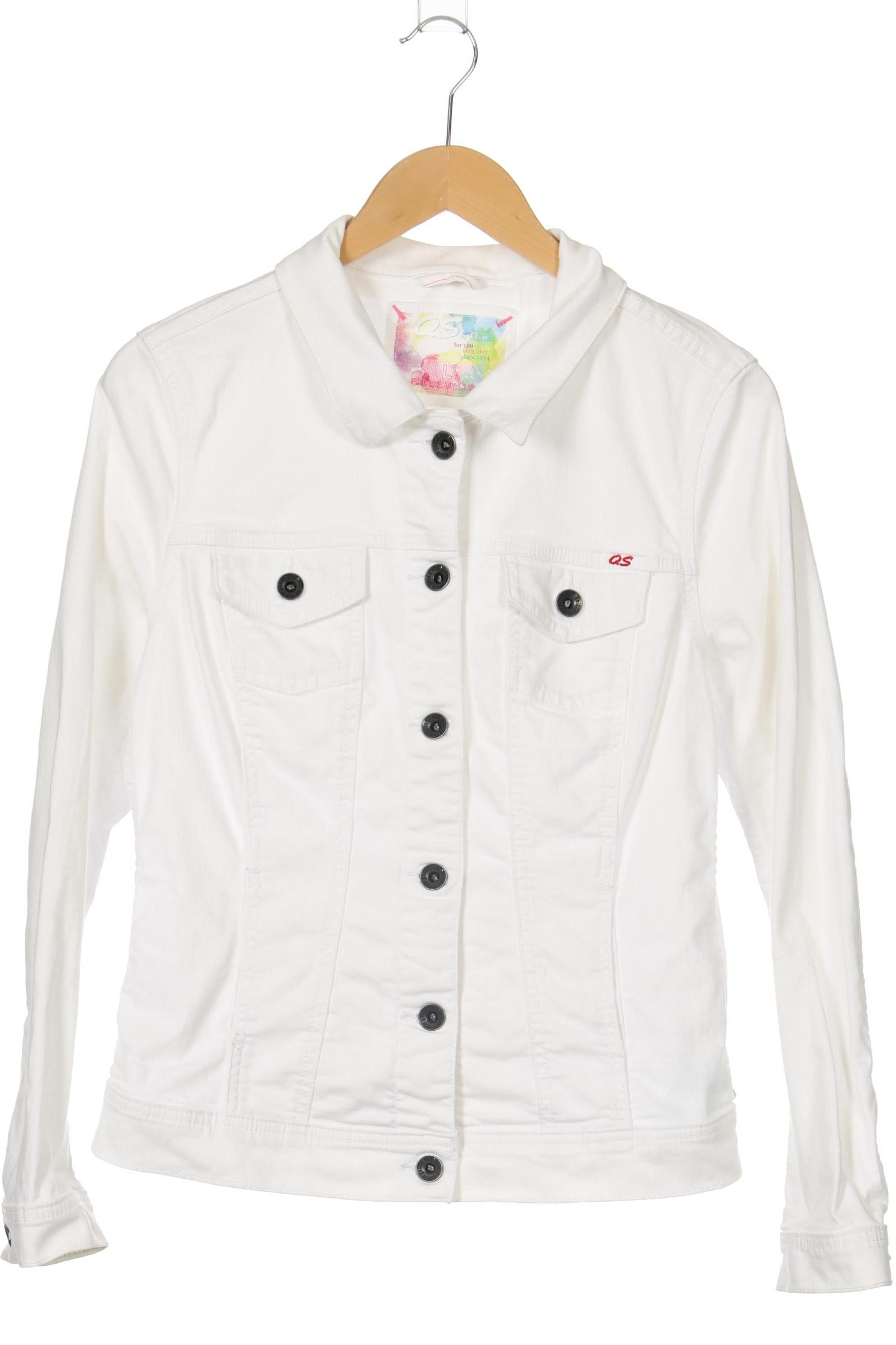 

QS by s.Oliver Damen Jacke, weiß, Gr. 42