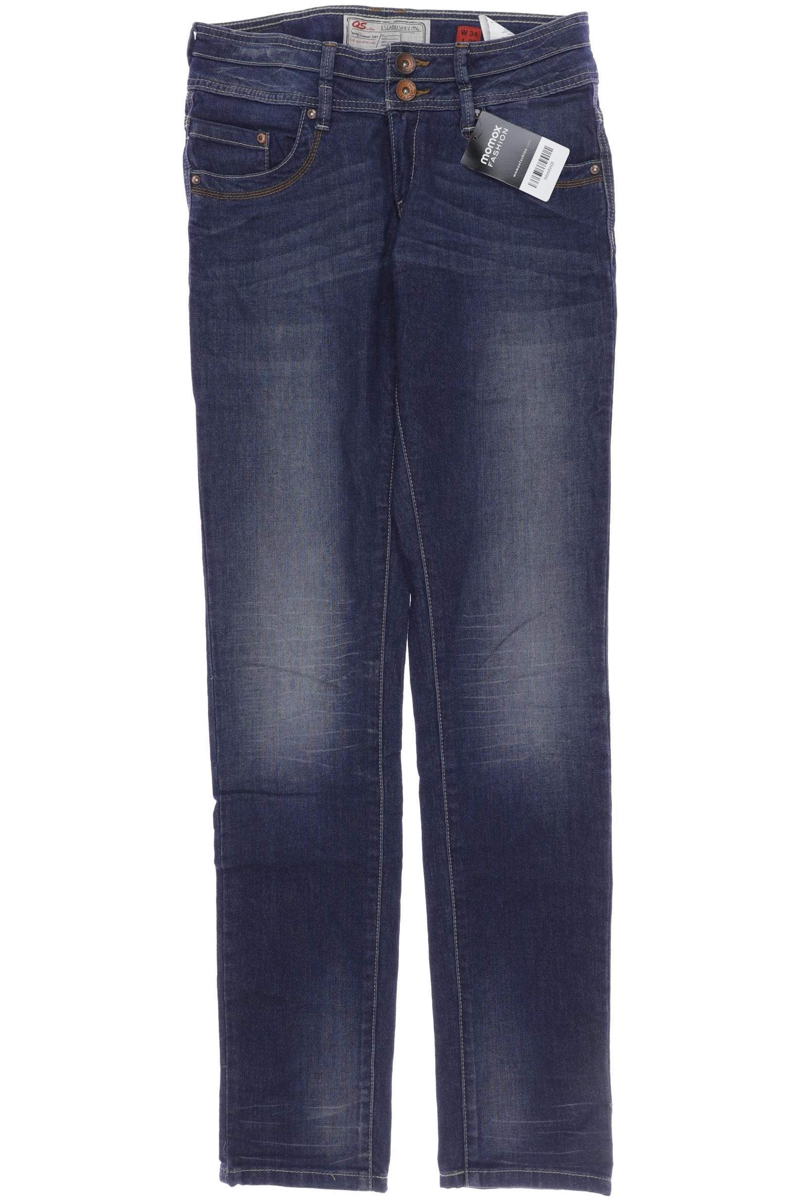 

QS by s.Oliver Damen Jeans, marineblau, Gr. 34