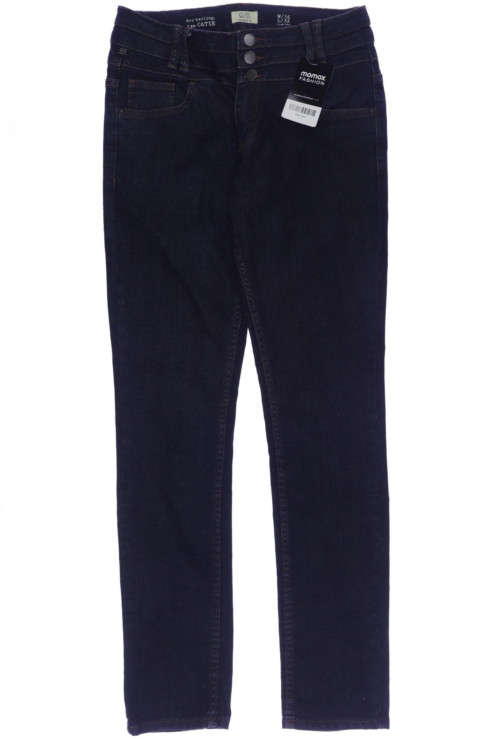 

QS by s.Oliver Damen Jeans, marineblau, Gr. 36