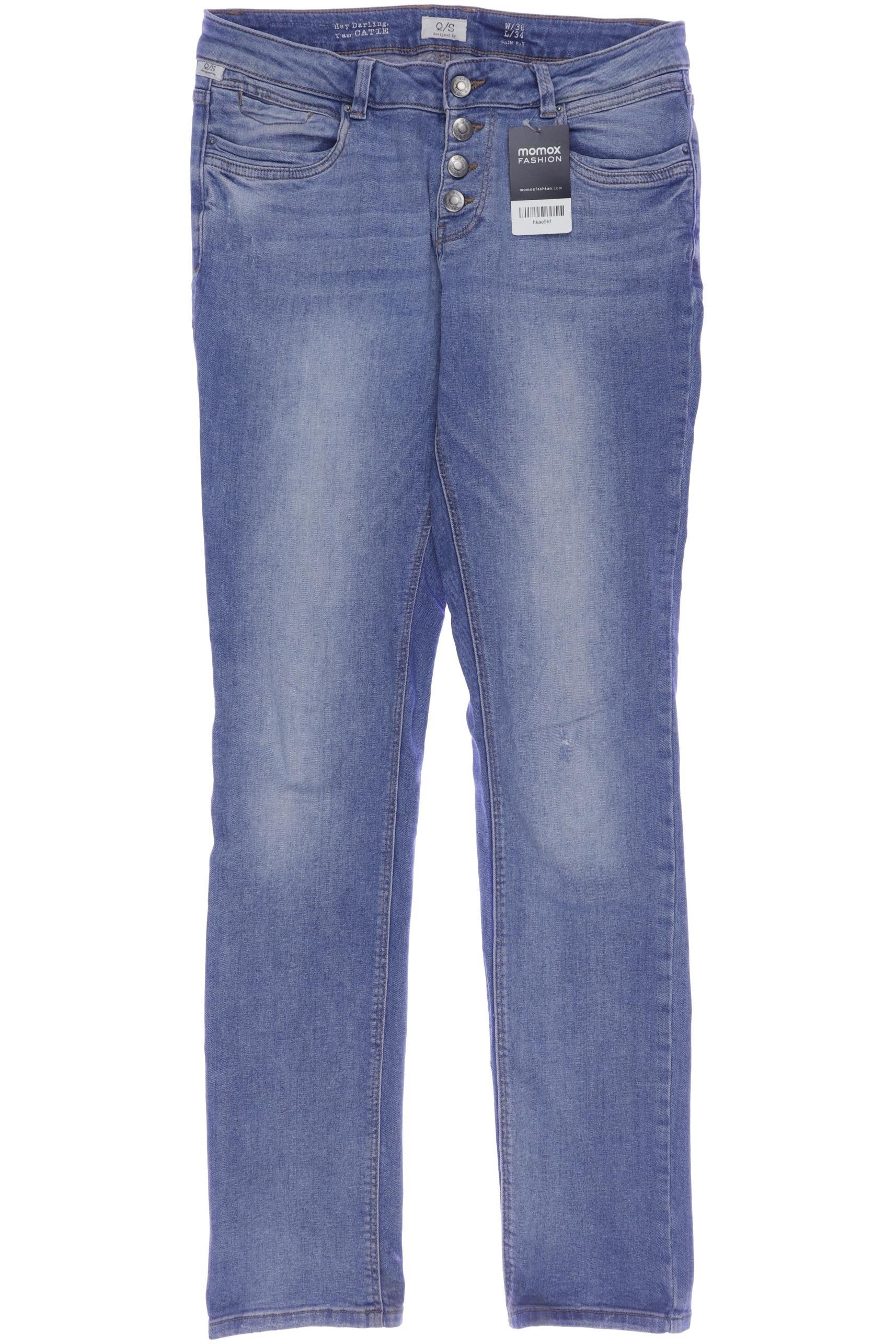 

QS by s.Oliver Damen Jeans, blau, Gr. 38