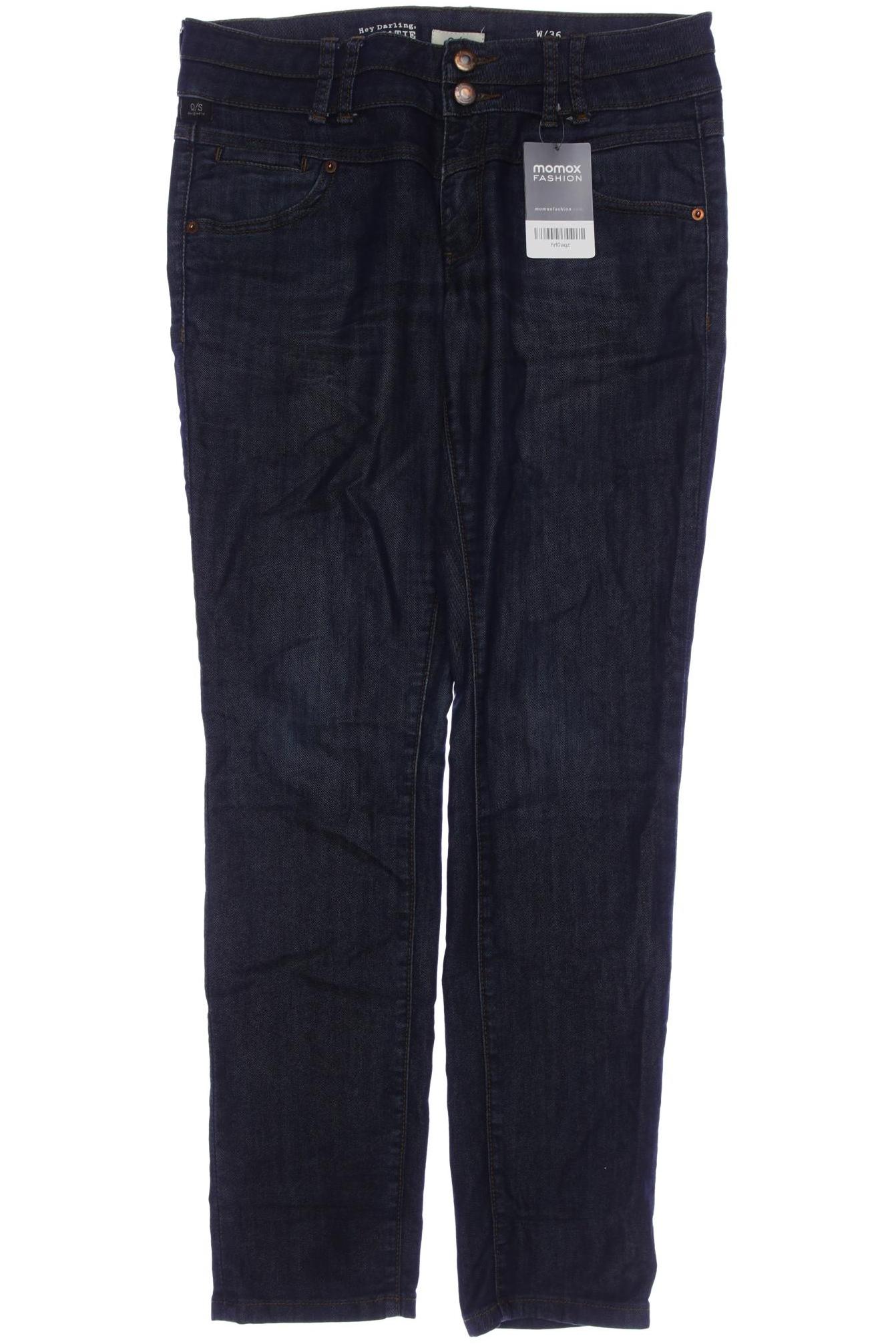 

QS by s.Oliver Damen Jeans, marineblau, Gr. 36