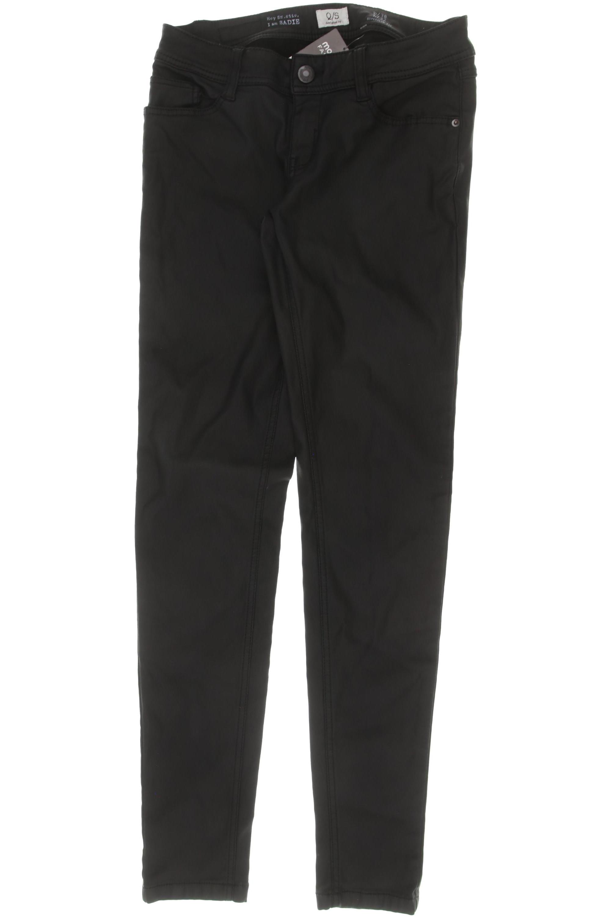 

QS by s.Oliver Damen Jeans, schwarz, Gr. 38