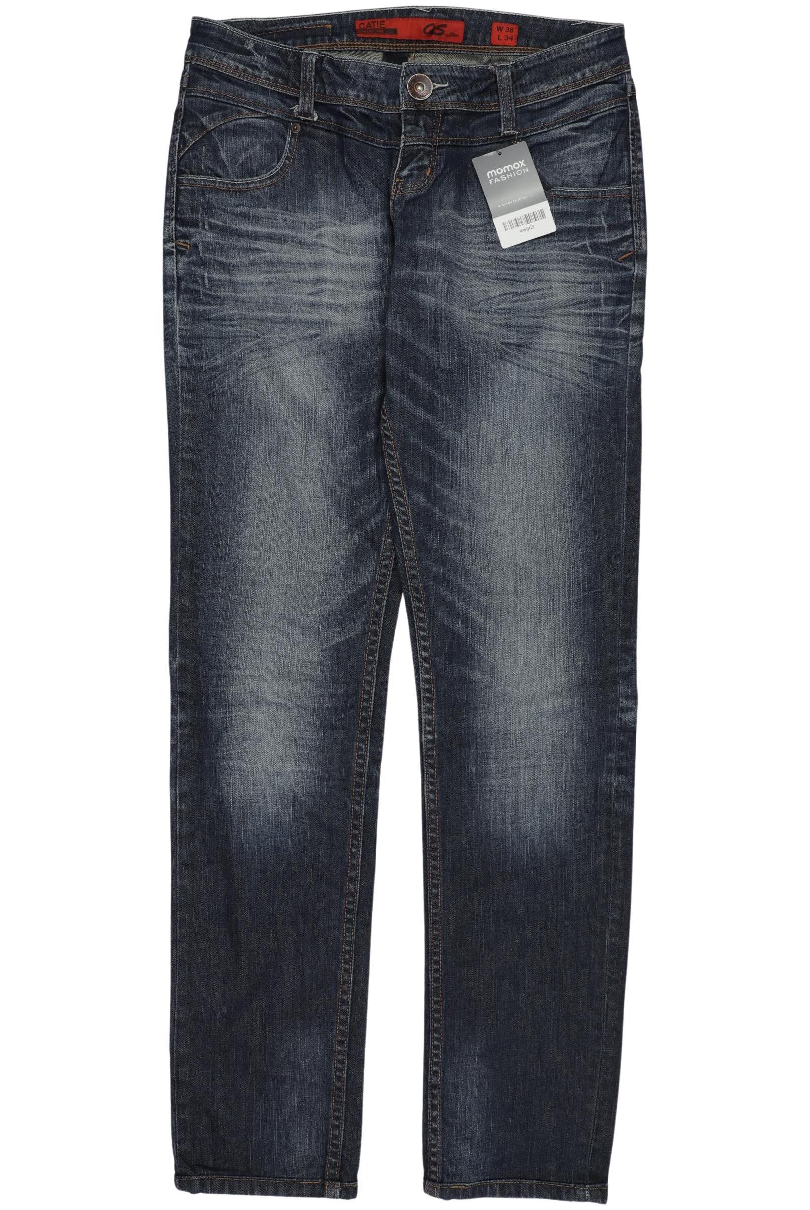 

QS by s.Oliver Damen Jeans, marineblau, Gr. 38