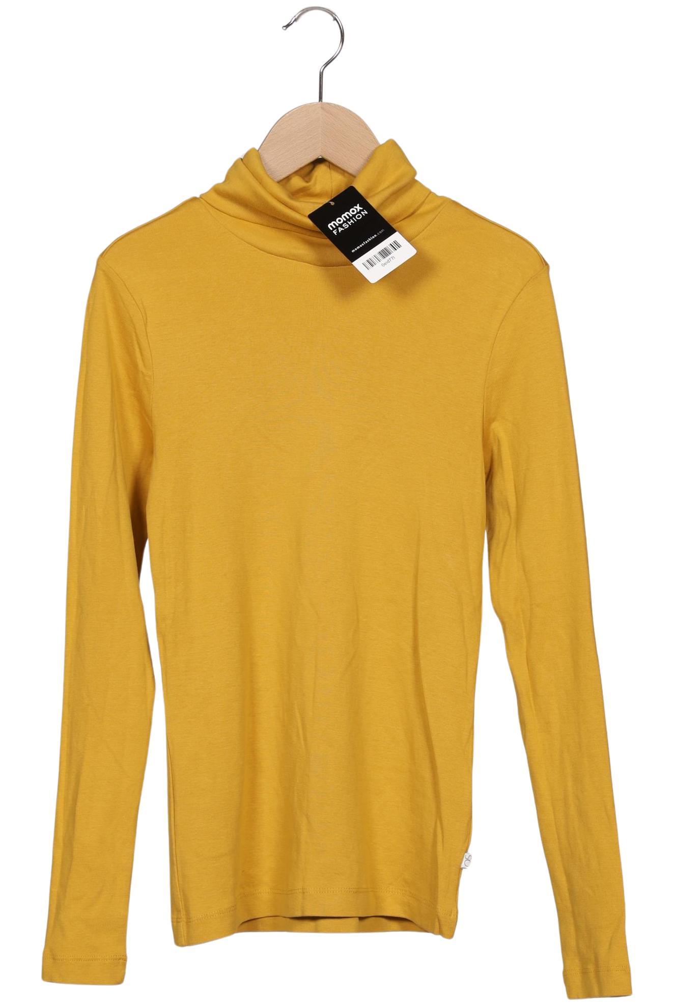 

QS by s.Oliver Damen Langarmshirt, gelb, Gr. 34