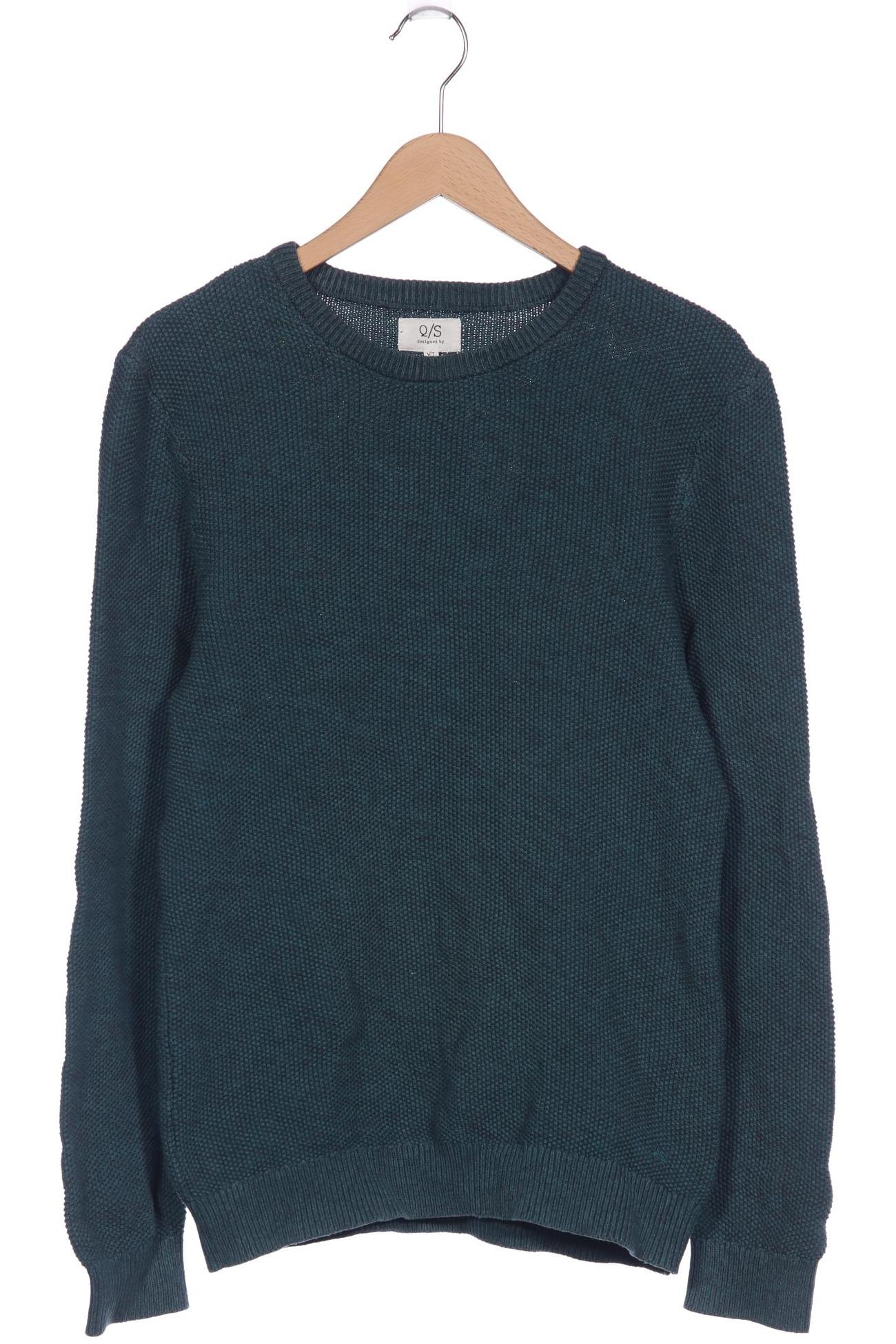 

QS by s.Oliver Herren Pullover, türkis, Gr. 54