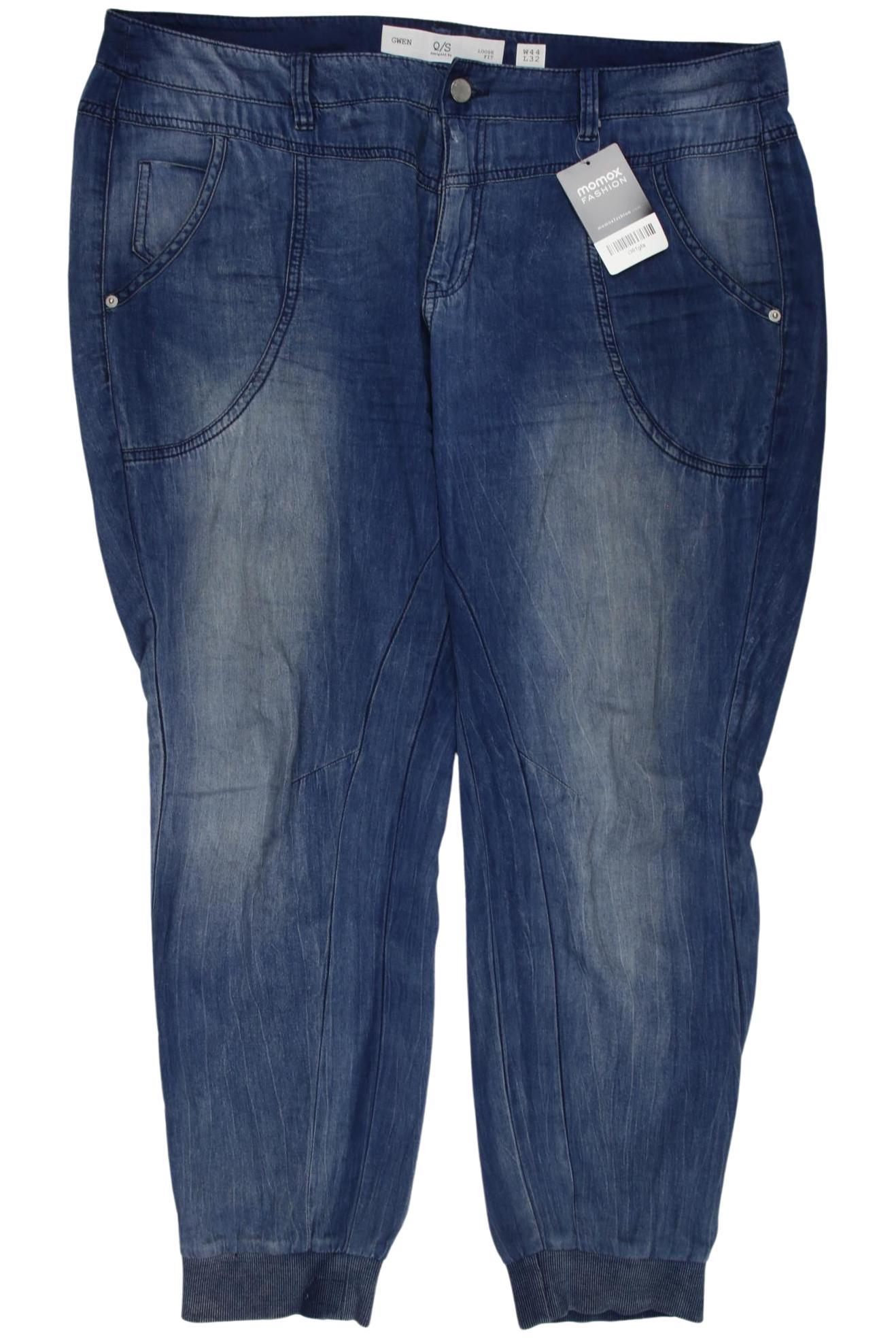

QS by s.Oliver Damen Stoffhose, blau, Gr. 44