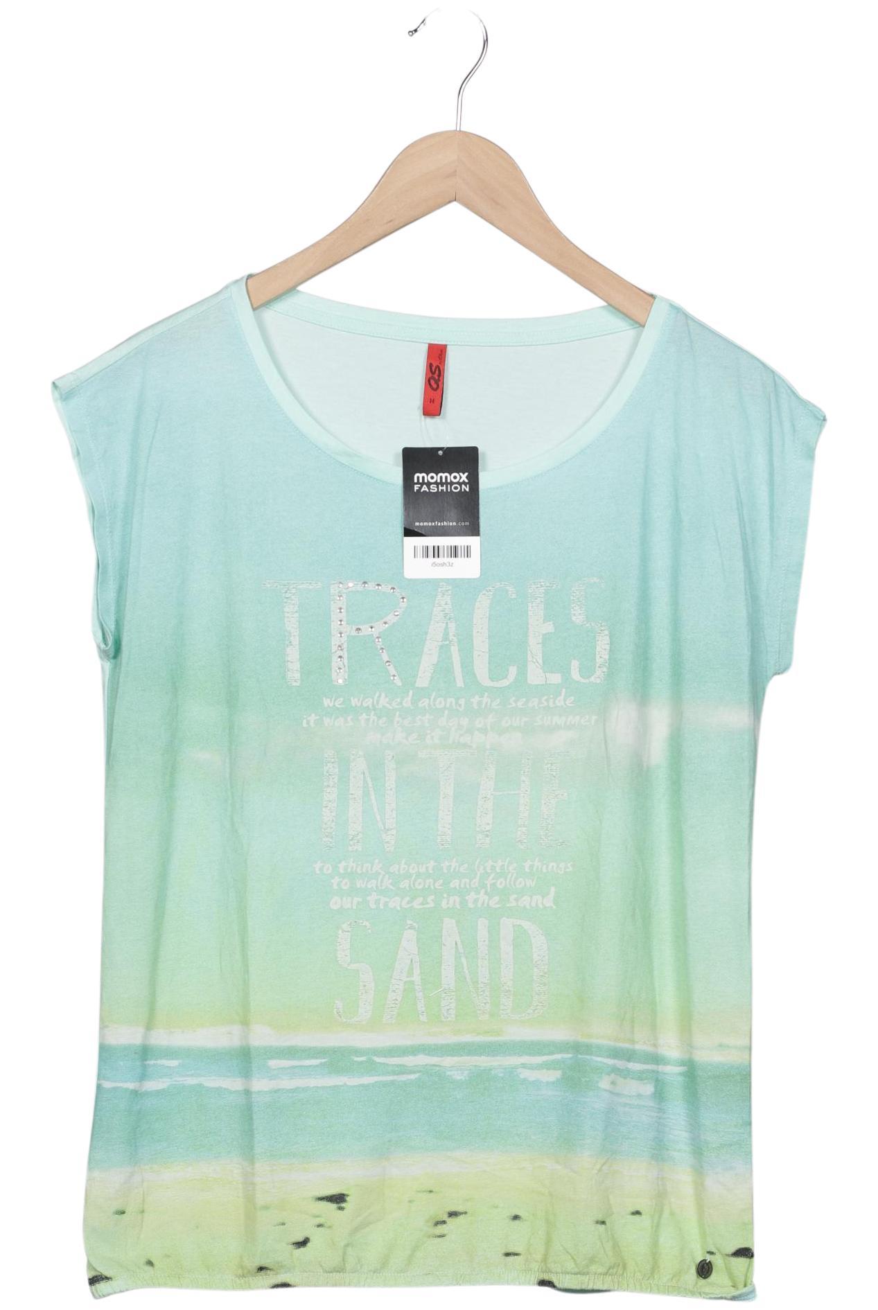 

QS by s.Oliver Damen T-Shirt, hellgrün, Gr. 38