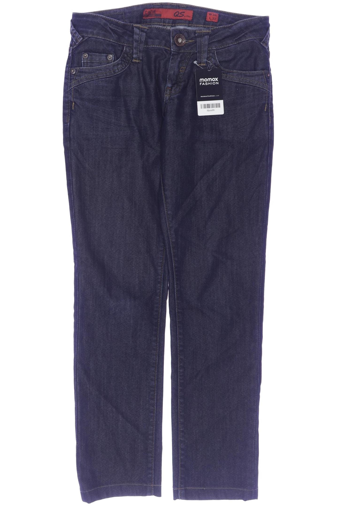 

QS by s.Oliver Damen Jeans, marineblau, Gr. 34