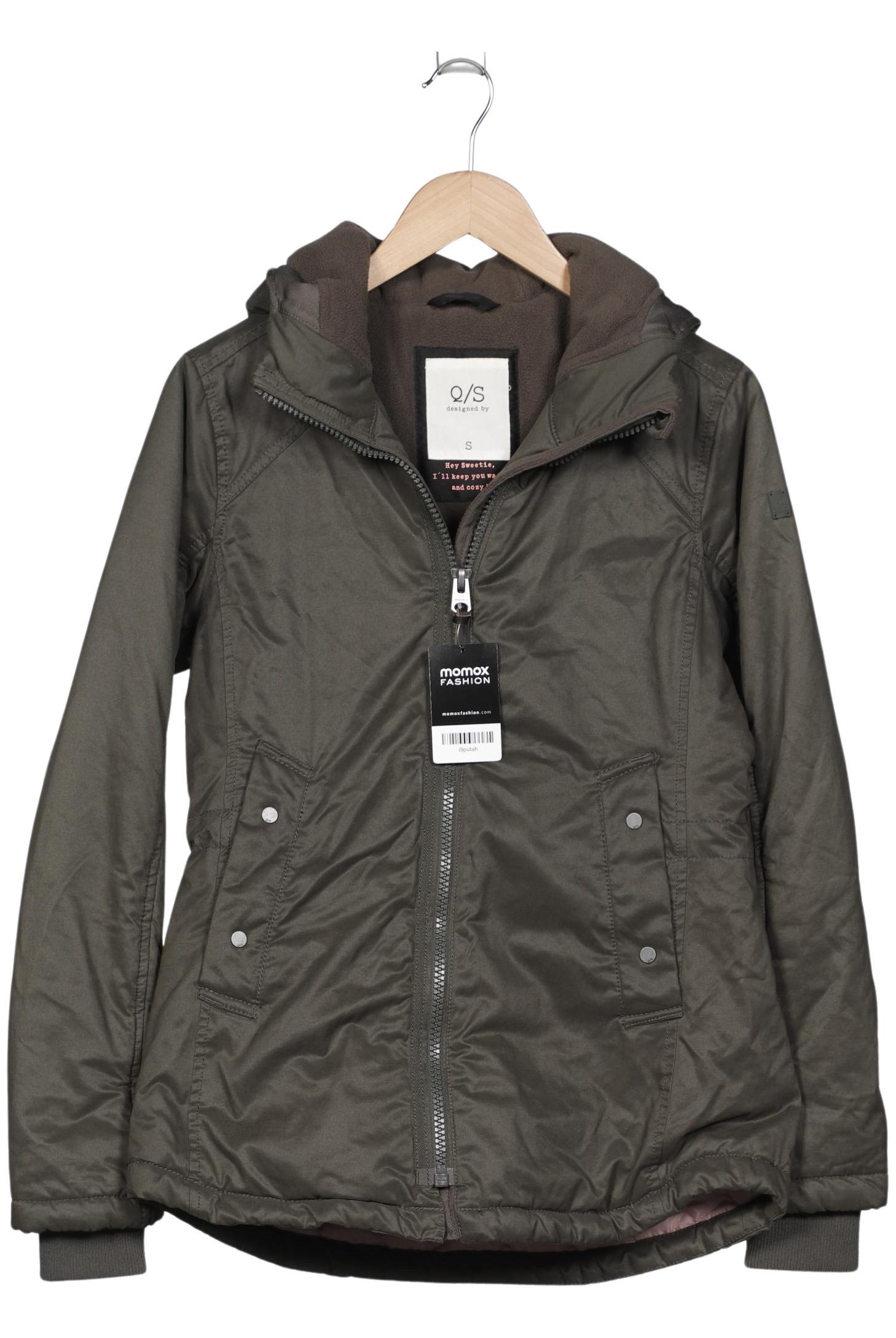 

QS by s.Oliver Damen Mantel, grün, Gr. 36