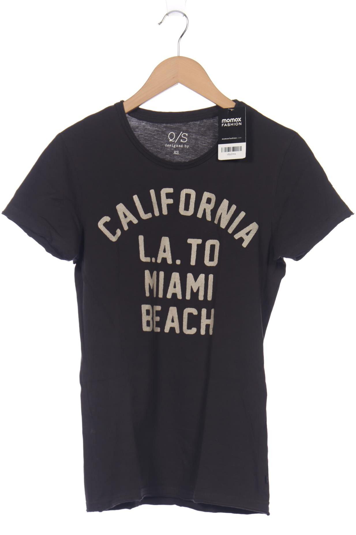 Thumbnail - QS by s.Oliver Herren T-Shirt, schwarz, Gr. 44