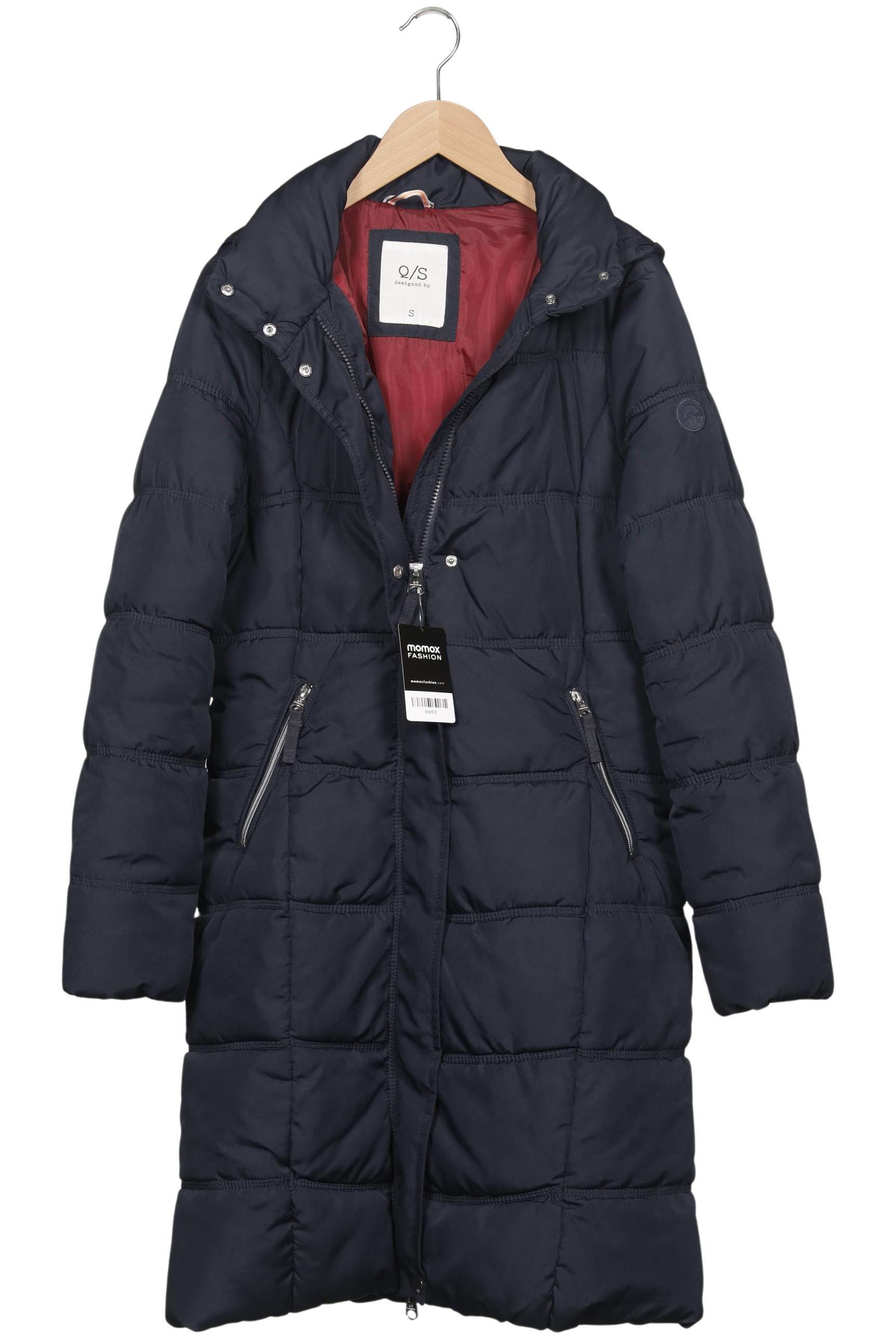 

QS by s.Oliver Damen Mantel, marineblau, Gr. 36