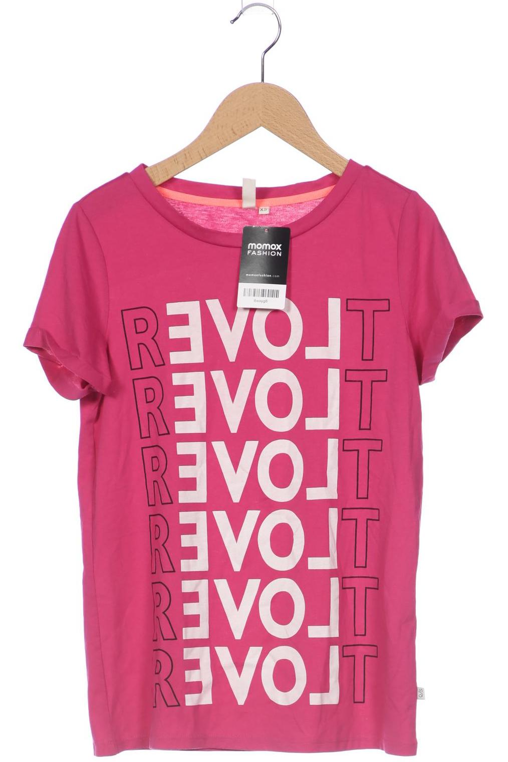 

QS by s.Oliver Damen T-Shirt, pink, Gr. 34