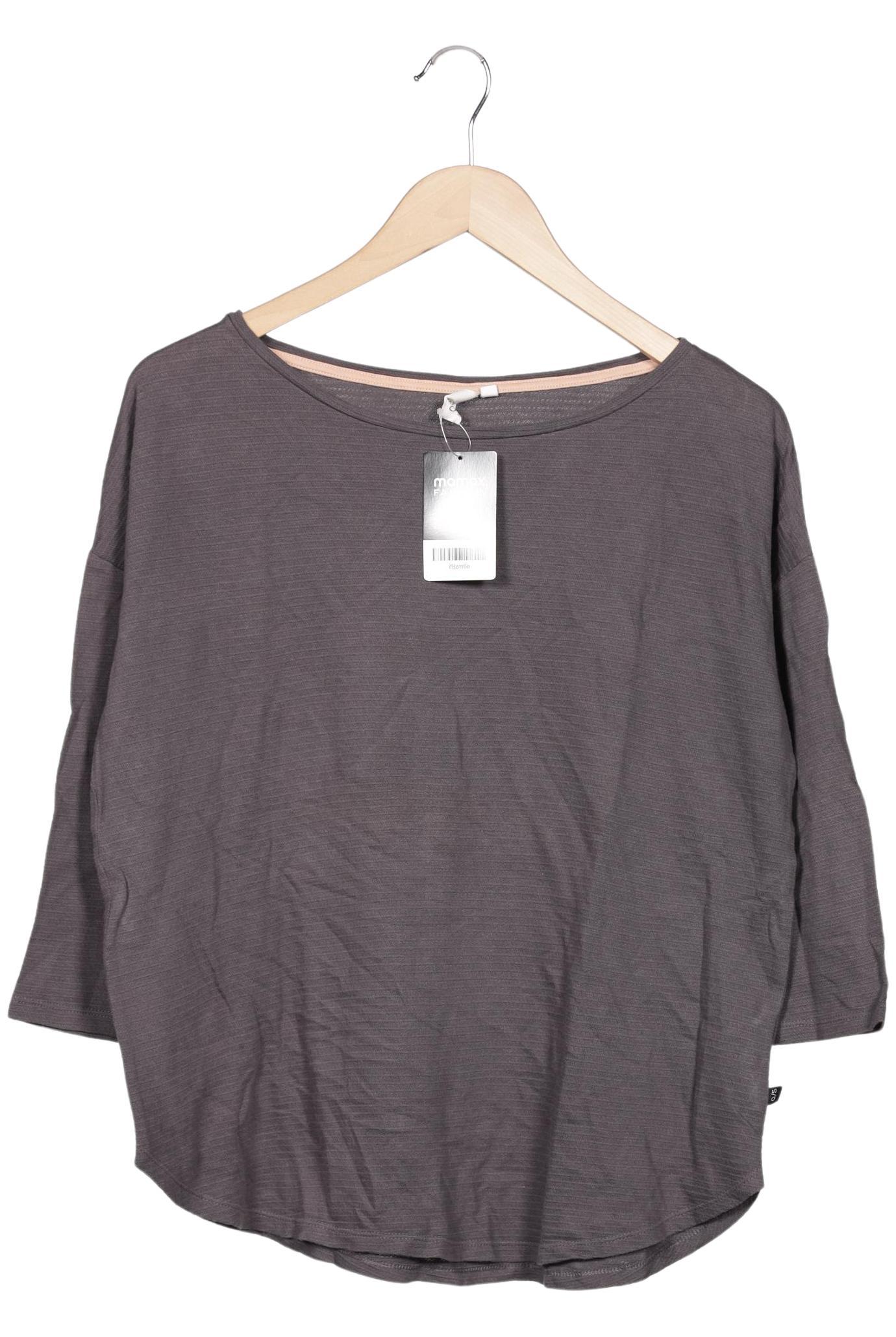 

QS by s.Oliver Damen Langarmshirt, grau, Gr. 38