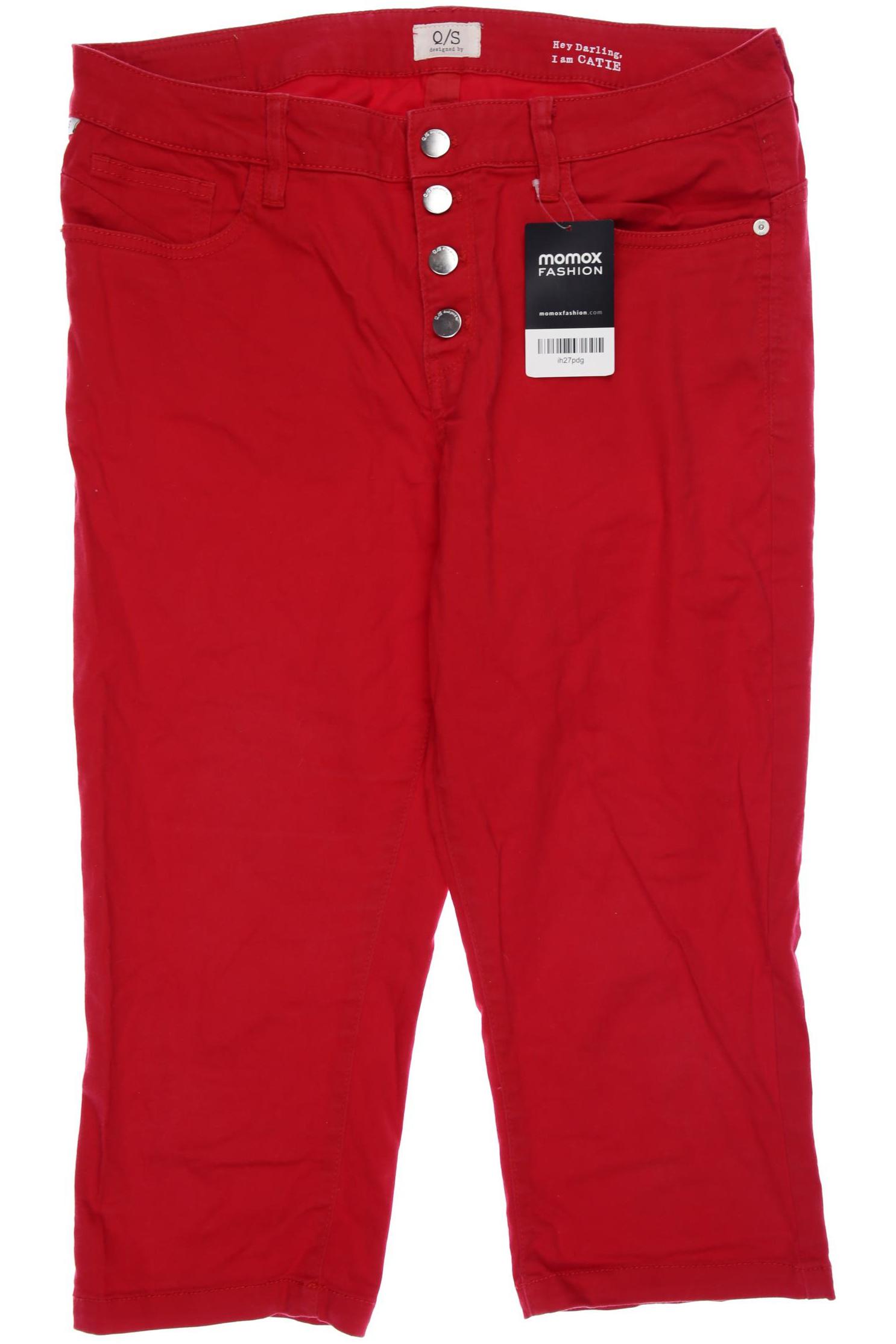 

QS by s.Oliver Damen Shorts, rot, Gr. 40