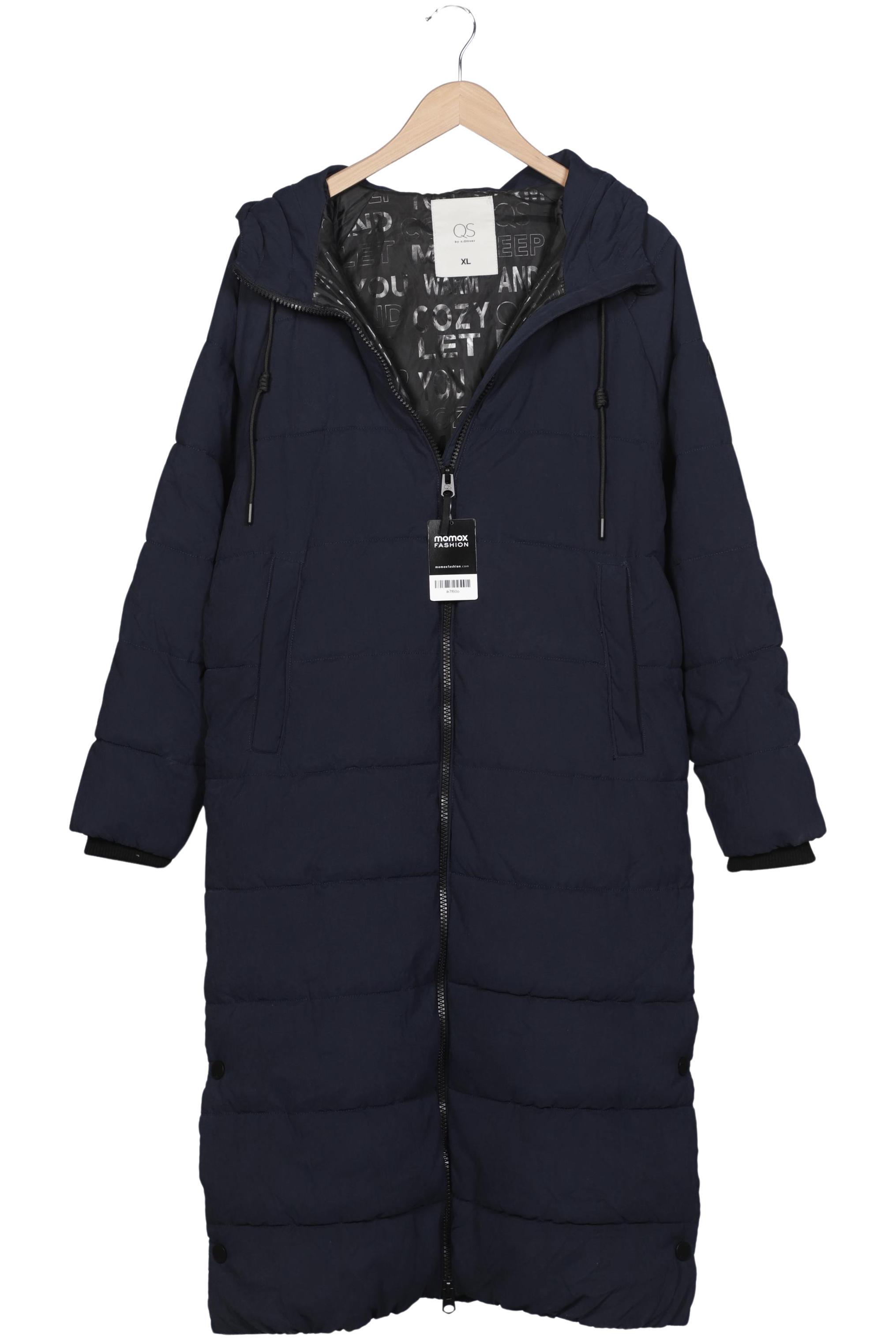 

QS by s.Oliver Damen Mantel, marineblau, Gr. 44