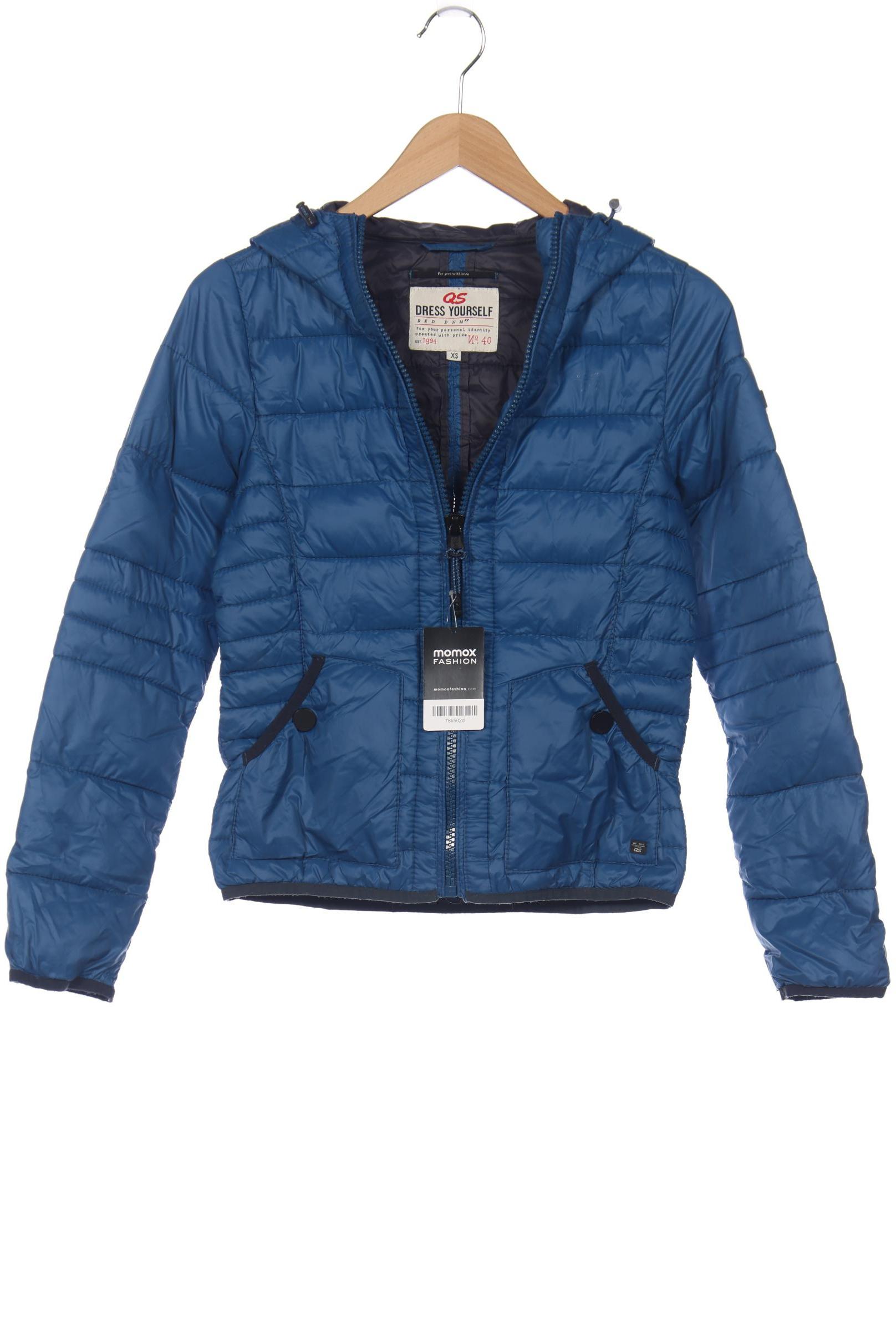 

QS by s.Oliver Damen Jacke, blau, Gr. 34