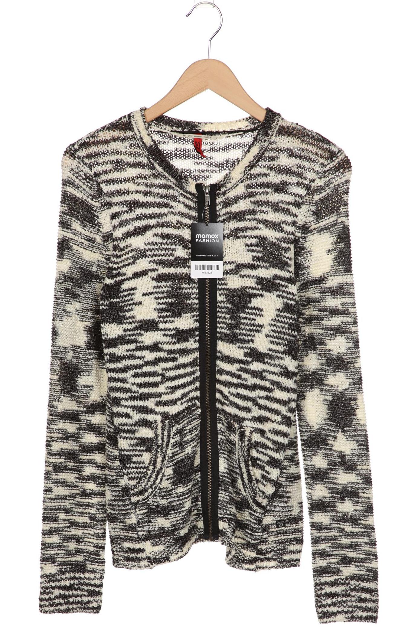 

QS by s.Oliver Damen Strickjacke, grau, Gr. 38