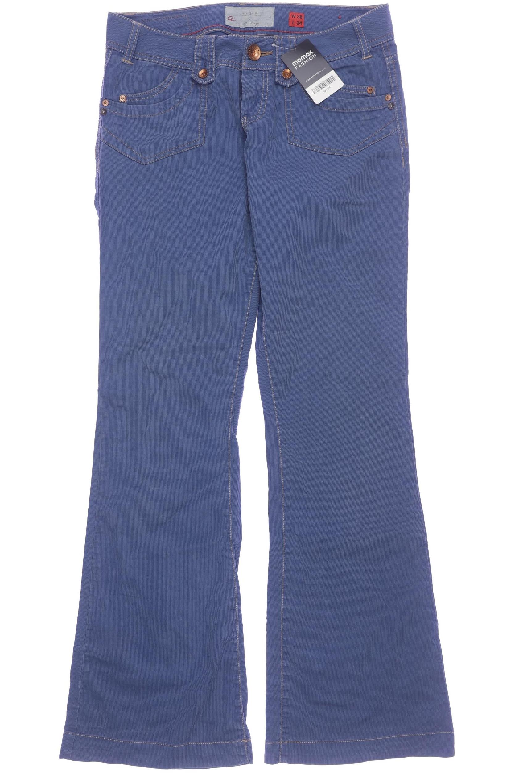 

QS by s.Oliver Damen Stoffhose, blau, Gr. 38