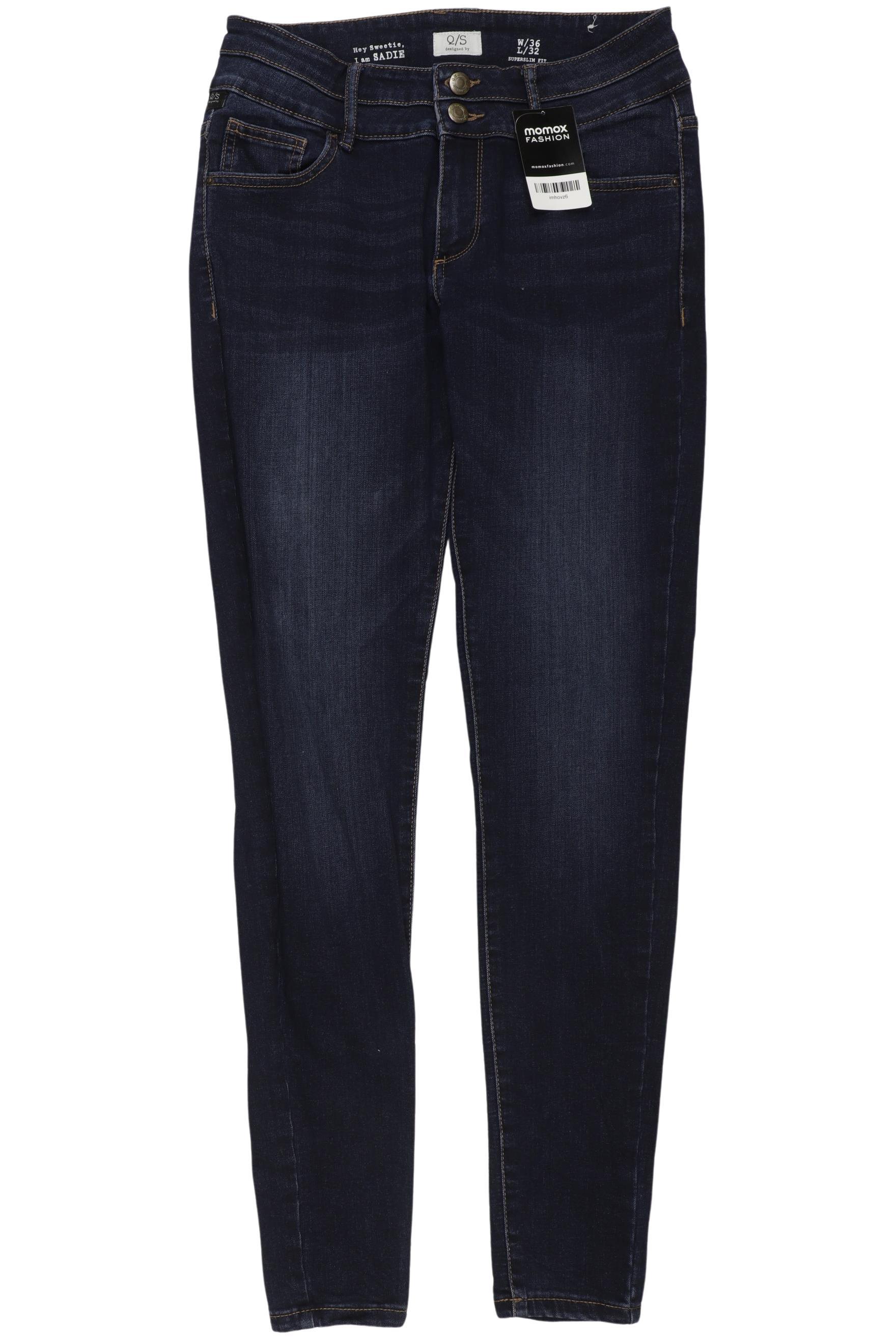 

QS by s.Oliver Damen Jeans, marineblau, Gr. 36
