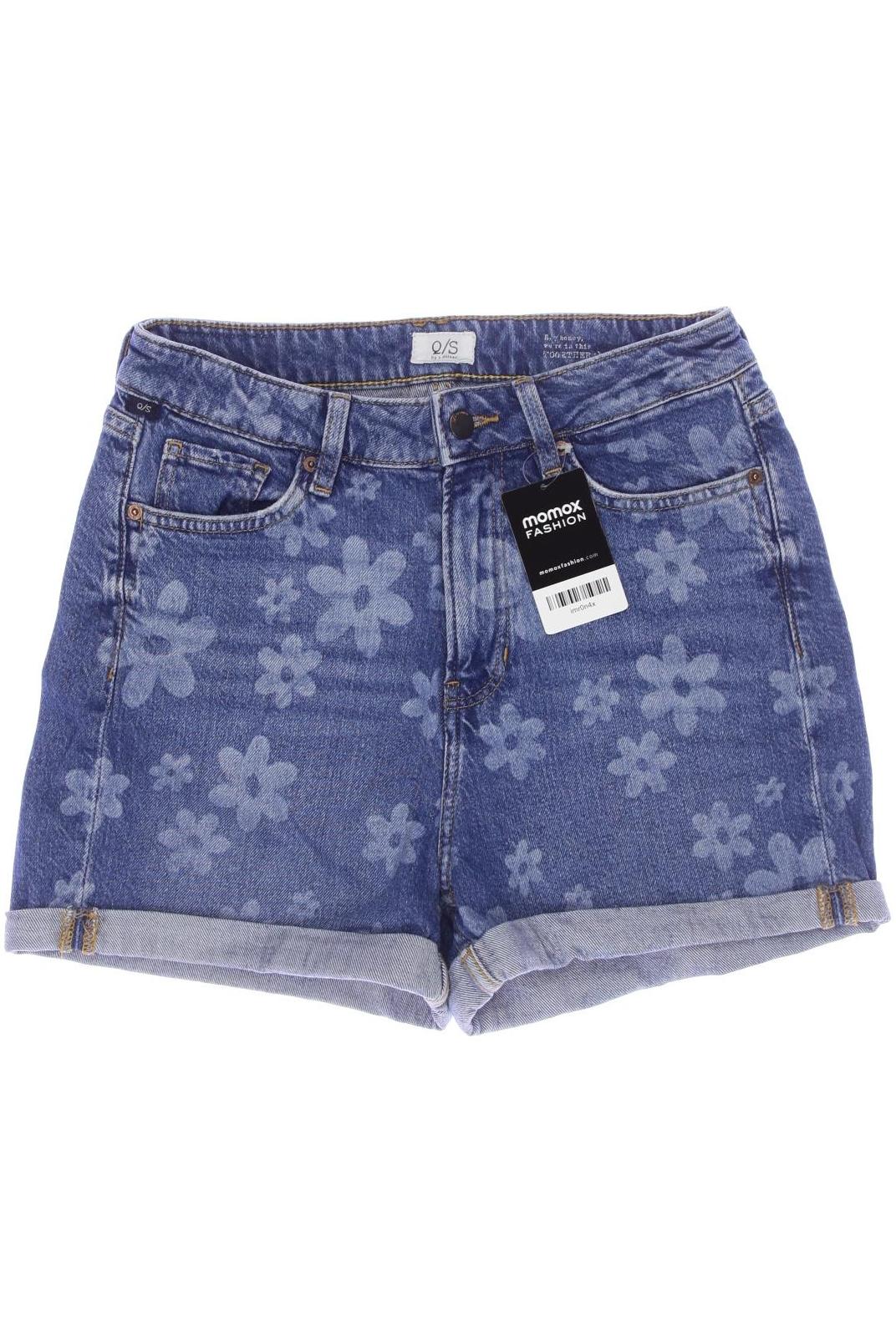 

QS by s.Oliver Damen Shorts, blau, Gr. 27