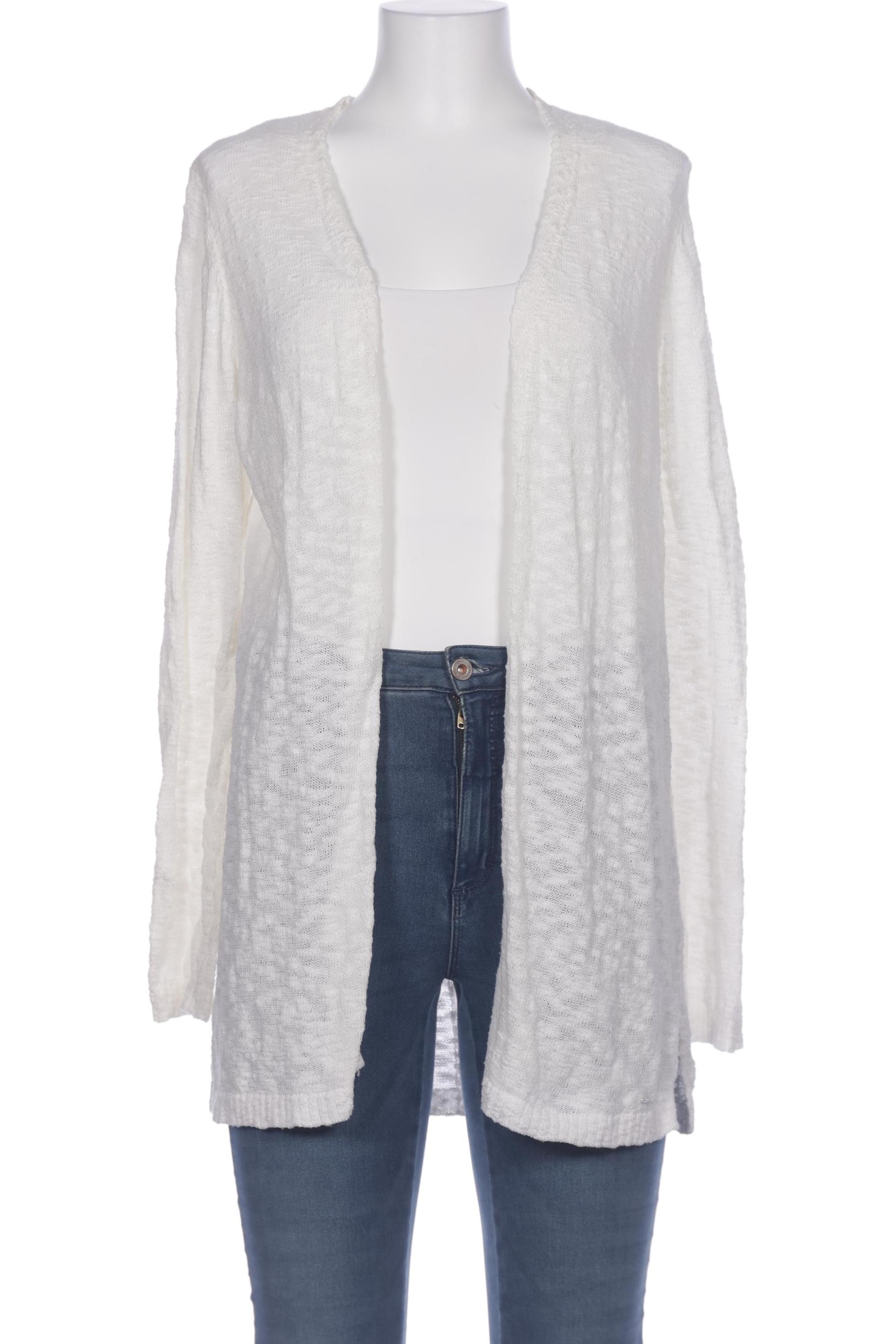 

QS by s.Oliver Damen Strickjacke, cremeweiß, Gr. 40