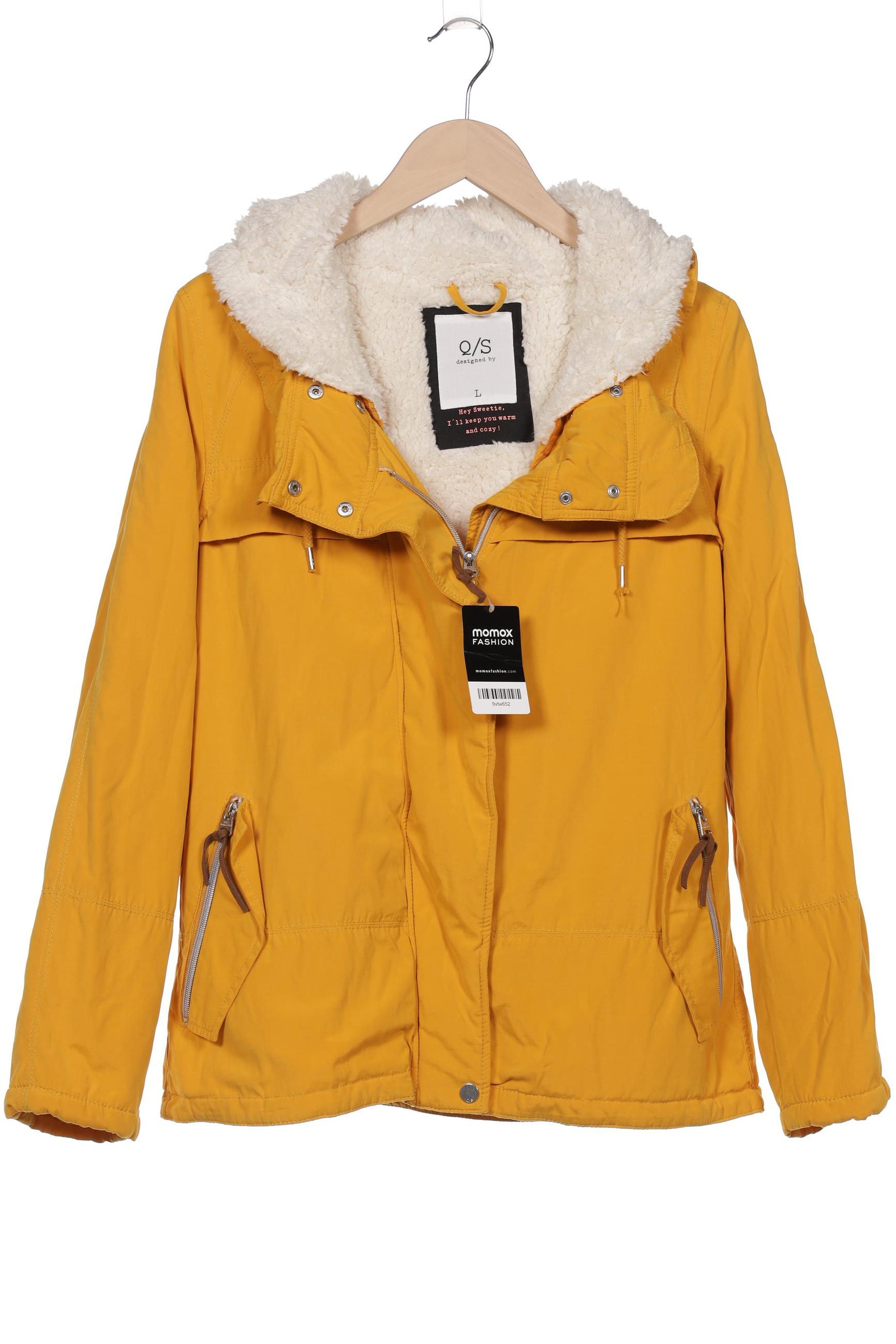 

QS by s.Oliver Damen Jacke, gelb, Gr. 42