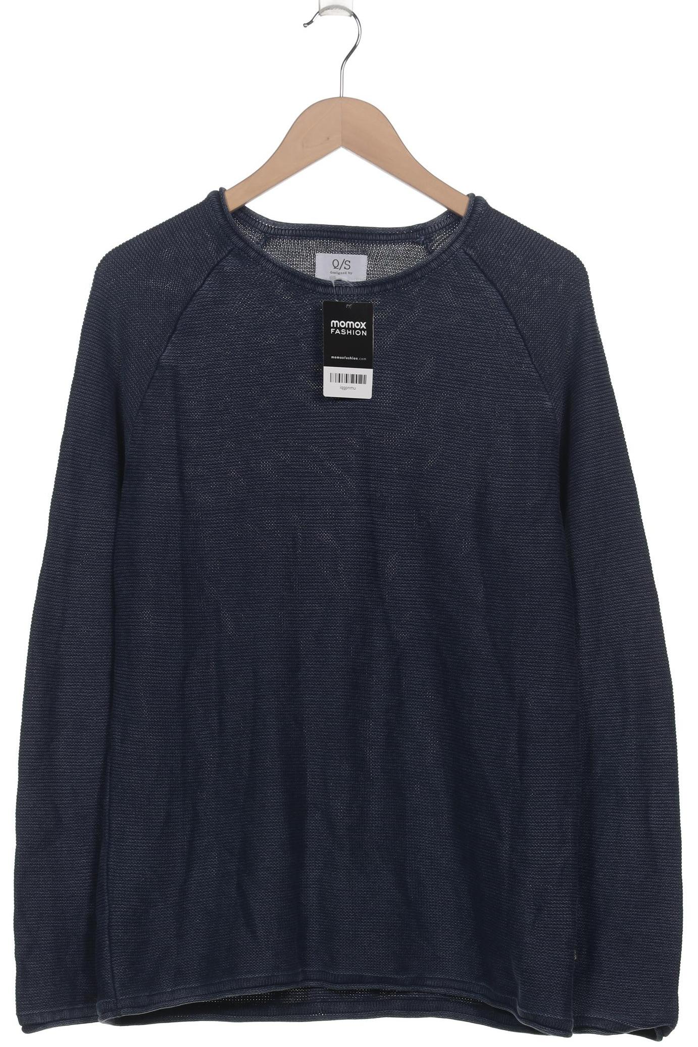 

QS by s.Oliver Herren Pullover, marineblau, Gr. 52