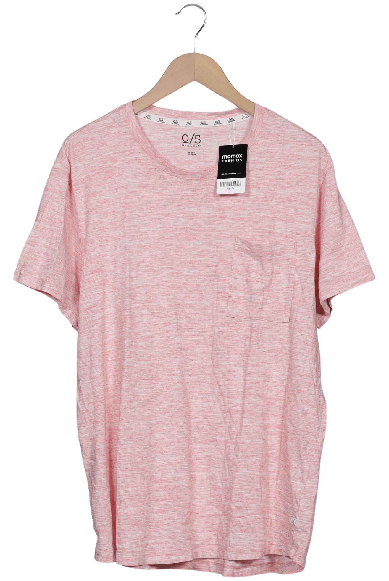 Thumbnail - QS by s.Oliver Herren T-Shirt, pink, Gr. 56