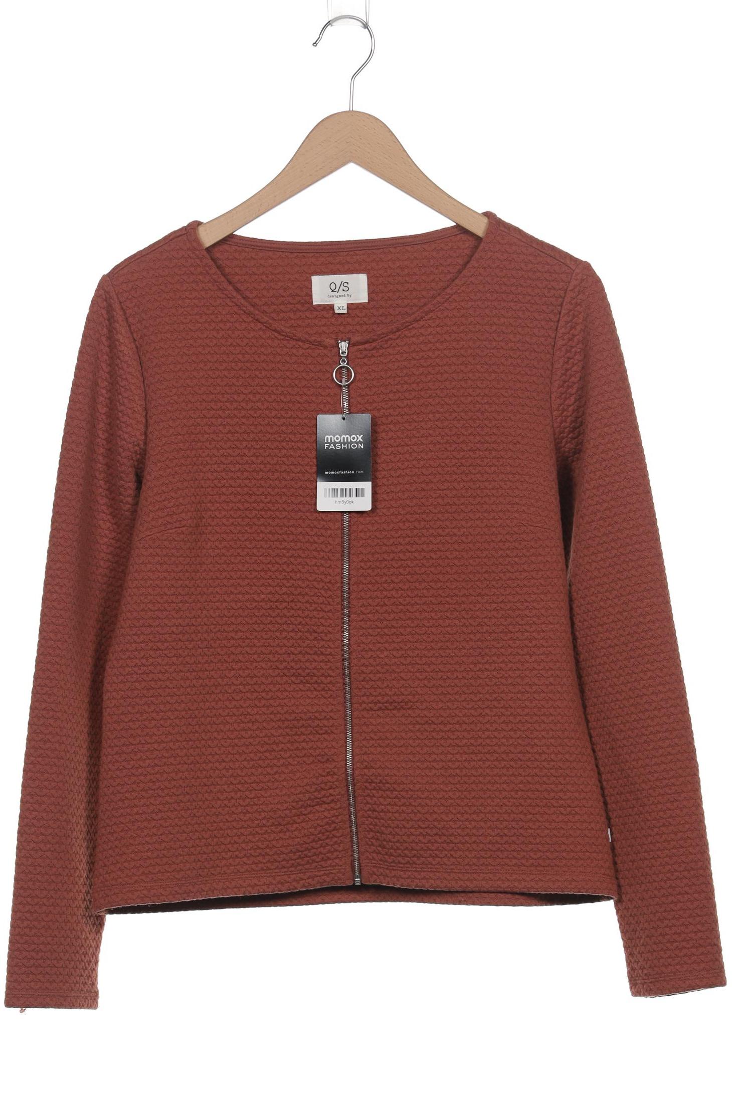 

QS by s.Oliver Damen Strickjacke, bordeaux, Gr. 44