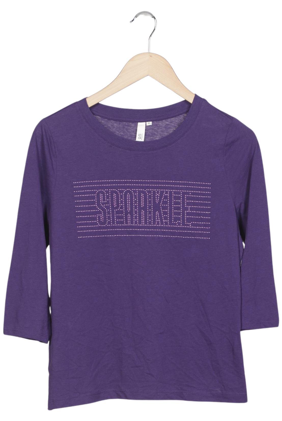 

QS by s.Oliver Damen Langarmshirt, flieder, Gr. 38