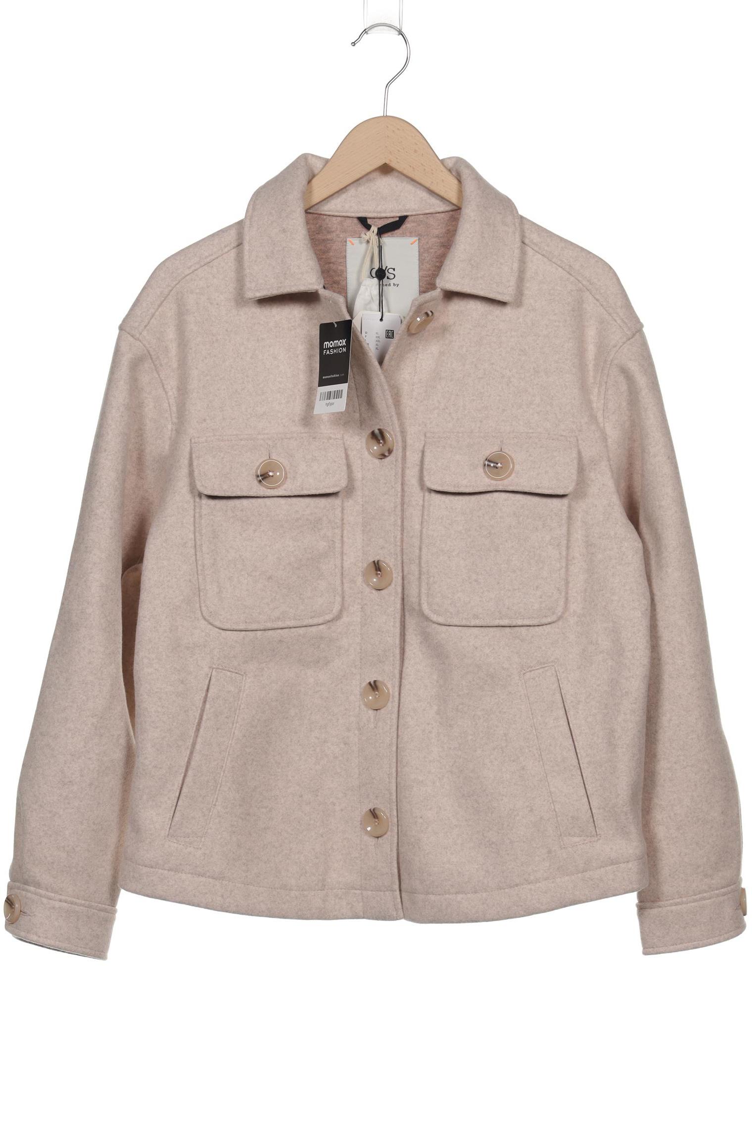

QS by s.Oliver Damen Jacke, beige, Gr. 44
