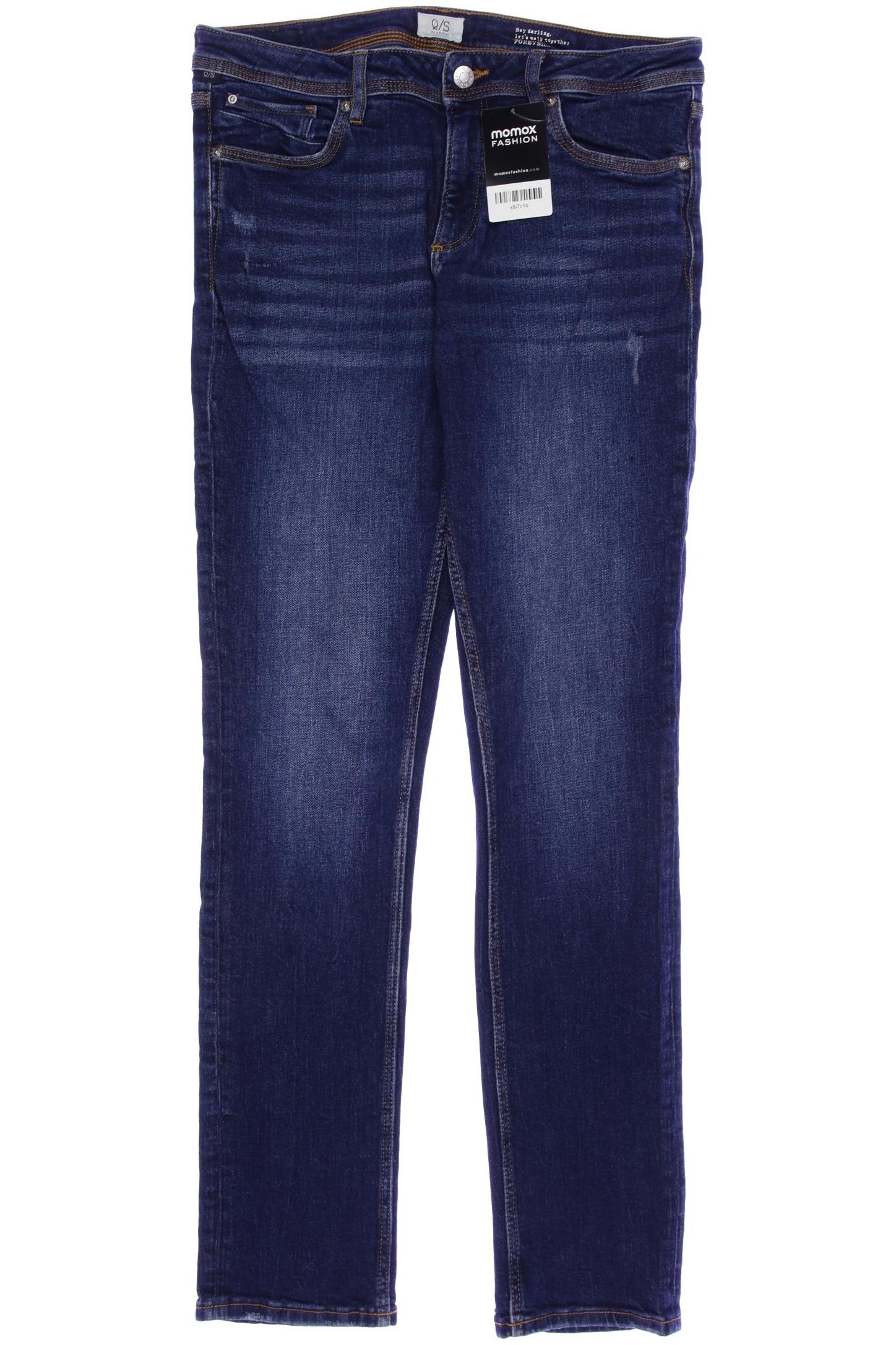 

QS by s.Oliver Damen Jeans, marineblau, Gr. 36