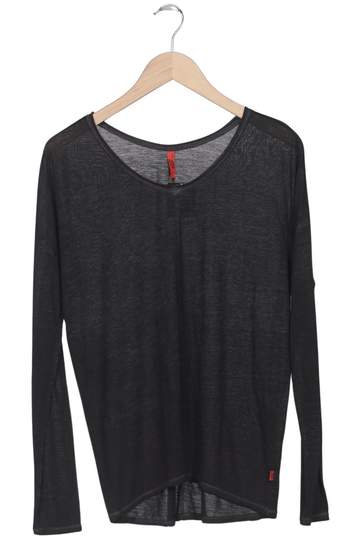 

QS by s.Oliver Damen Langarmshirt, schwarz, Gr. 36